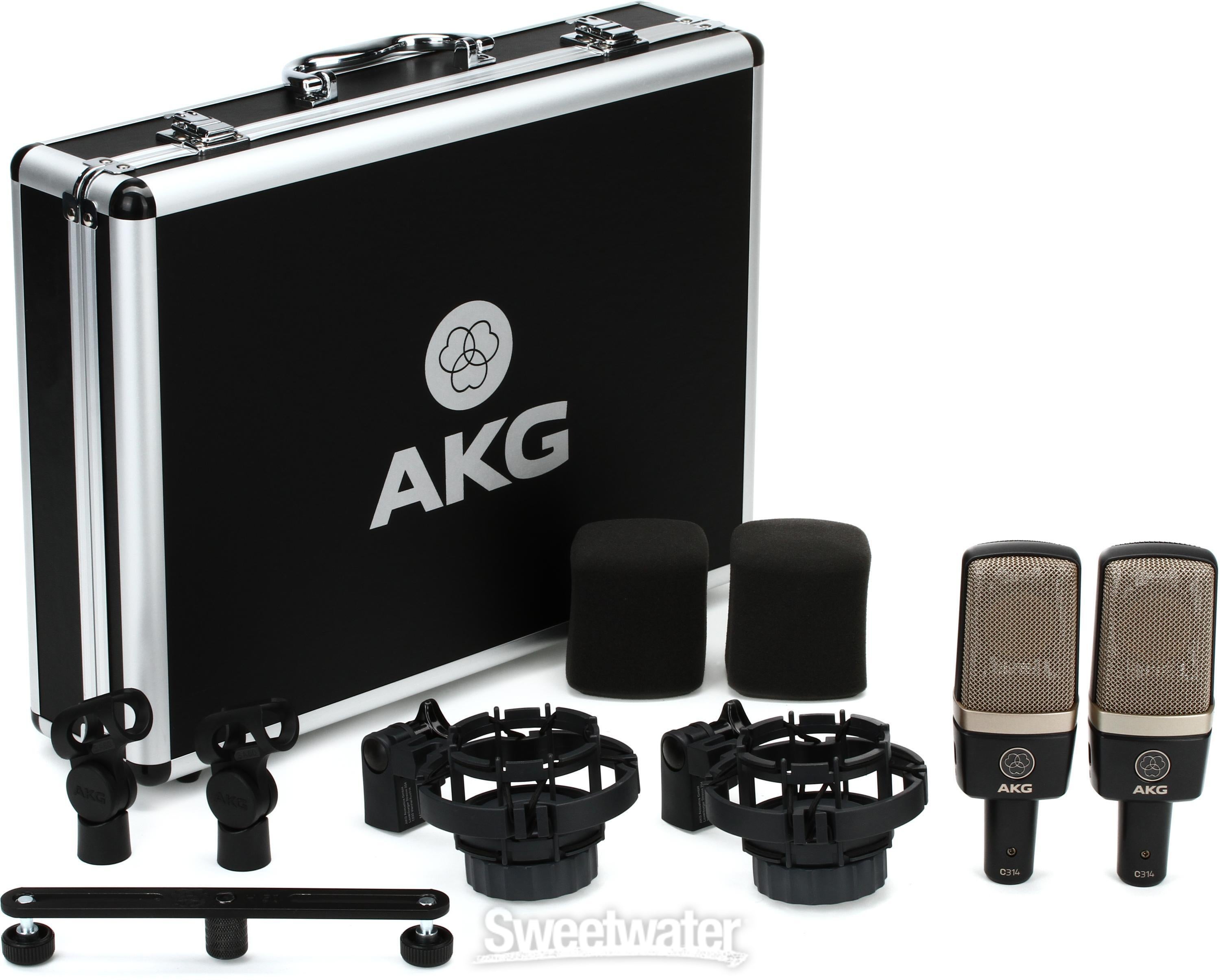 AKG C314 Multi-pattern Large-diaphragm Condenser Microphone