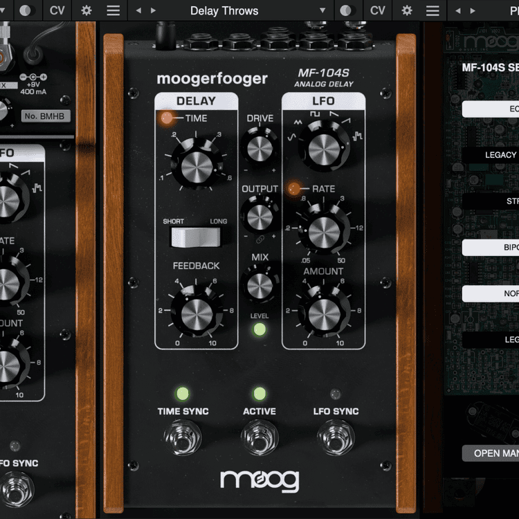 Moog MF-104S Analog Delay Plug-in