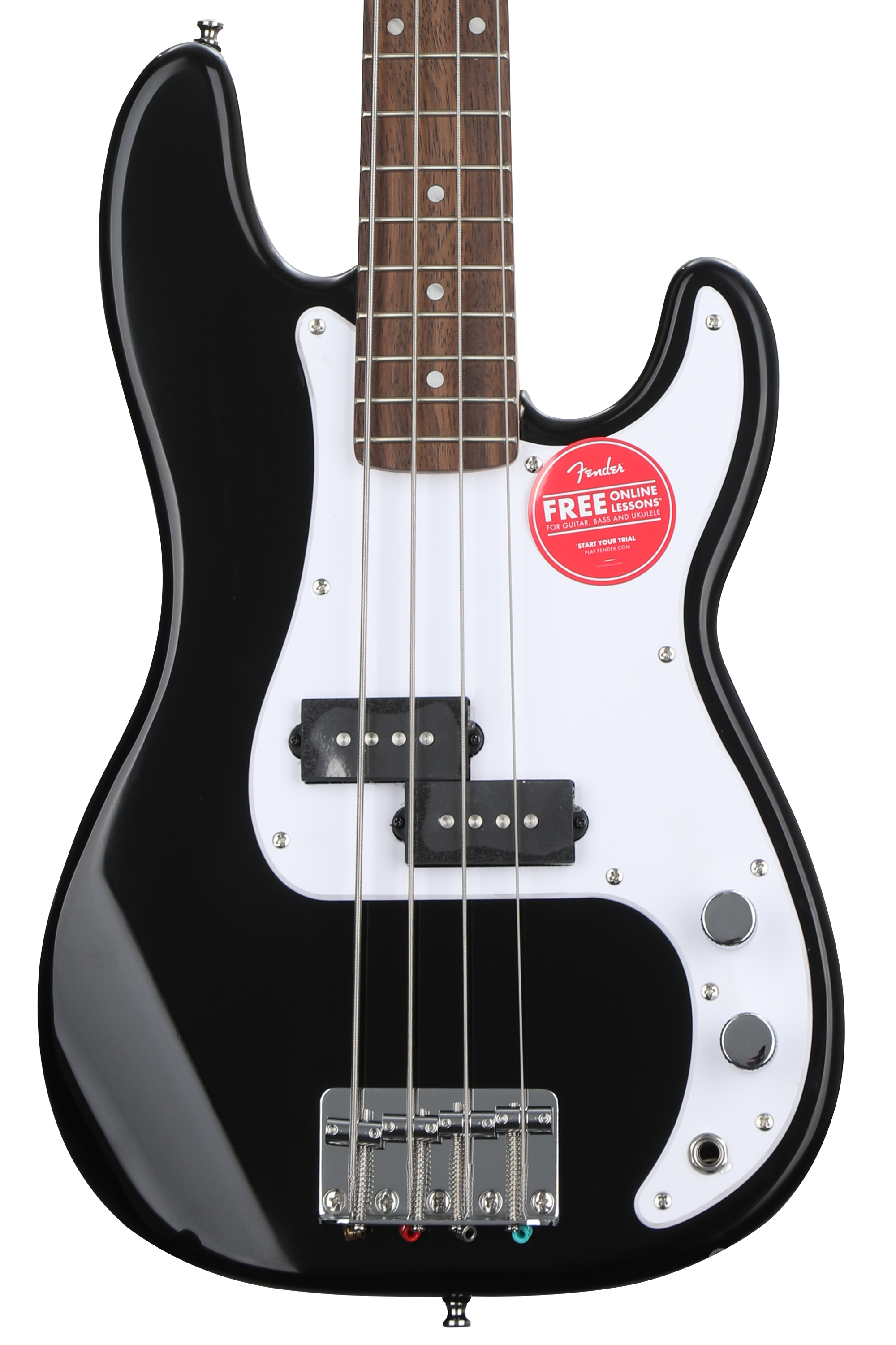 Bundled Item: Squier Mini Precision Electric Bass - Black