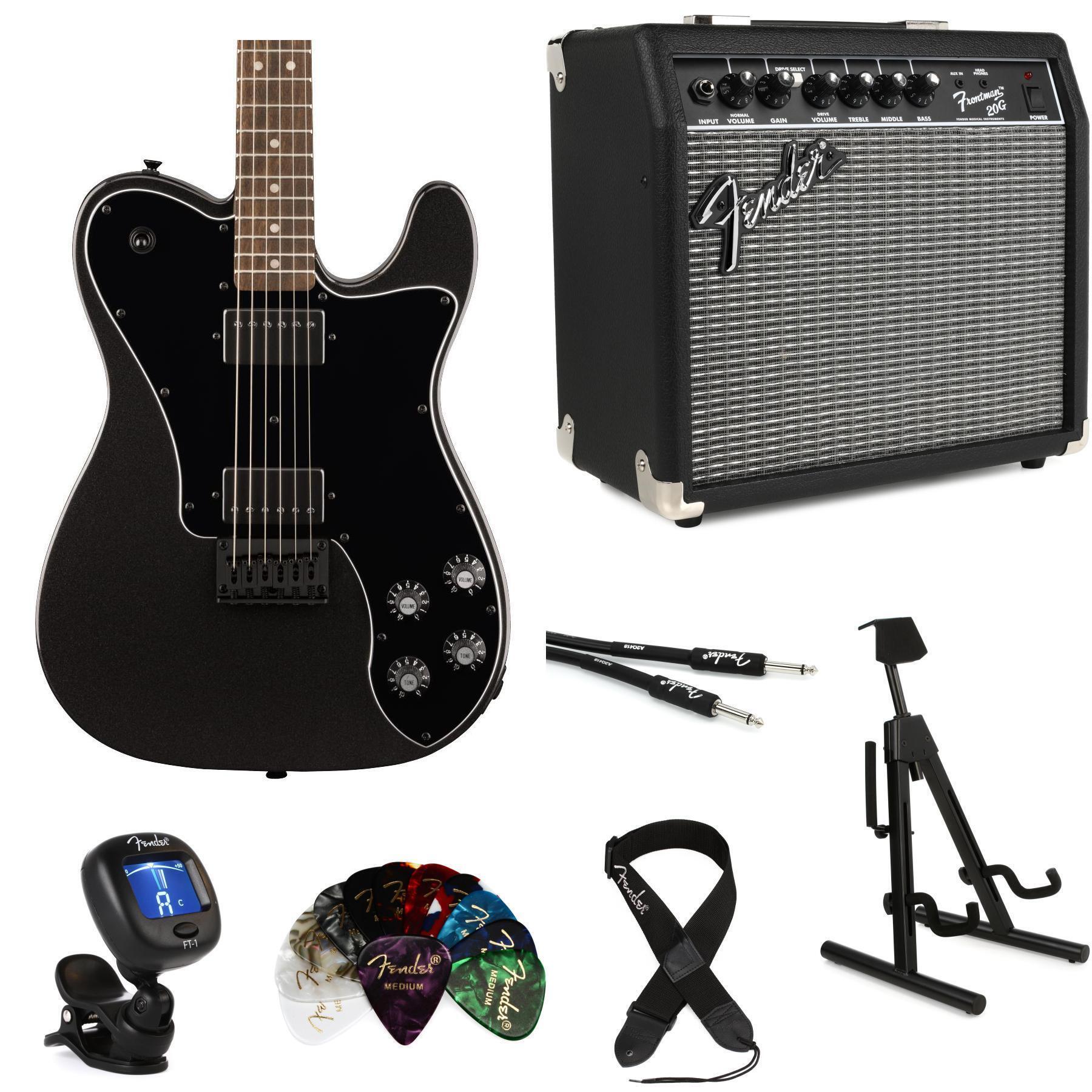 Squier by Fender Telecaster® Deluxe+アンプ