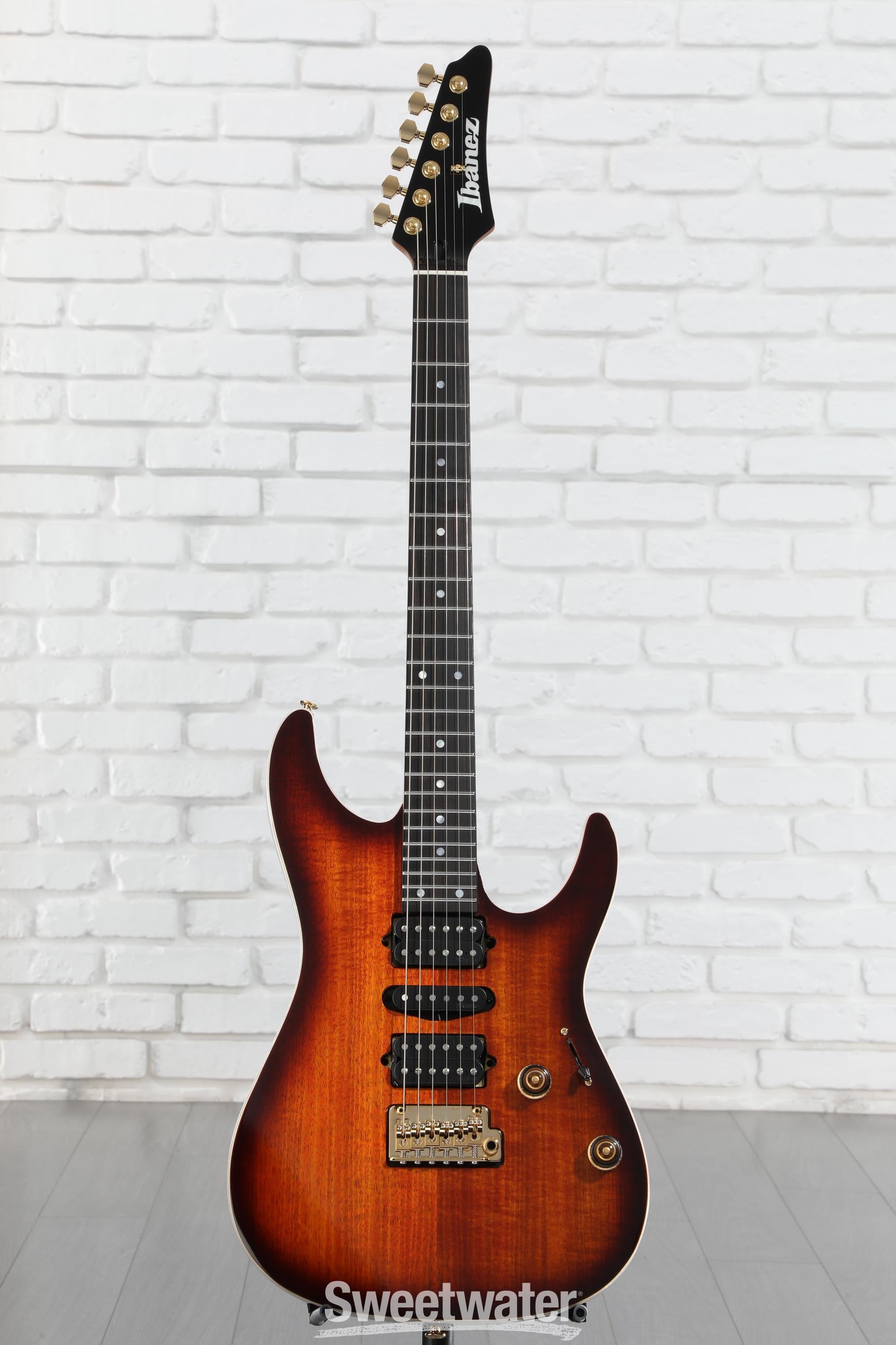 Ibanez Premium AZ47P2K Electric Guitar - Dragon Eye Burst | Sweetwater