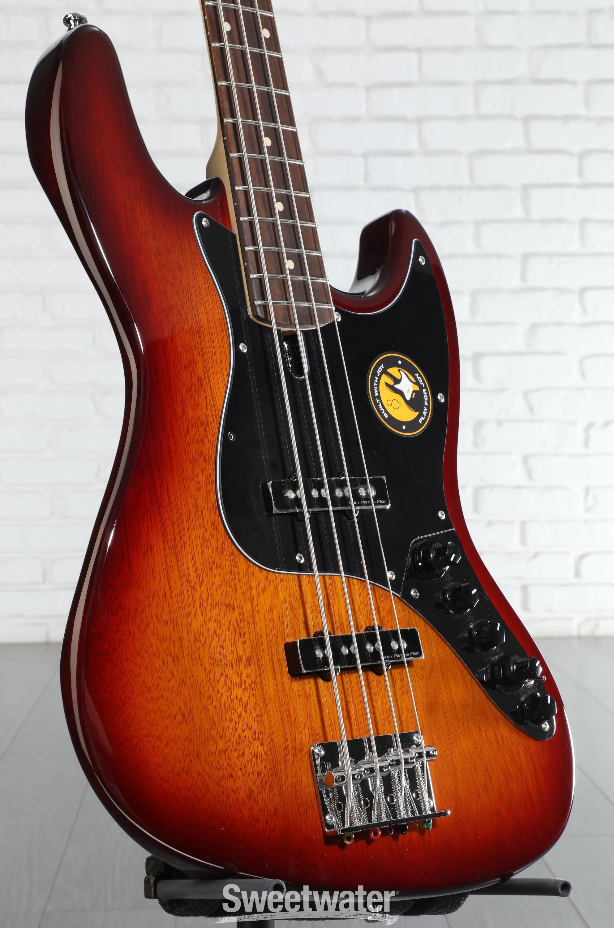 Sire Marcus Miller V3 4-string Bass Guitar - Tobacco Sunburst