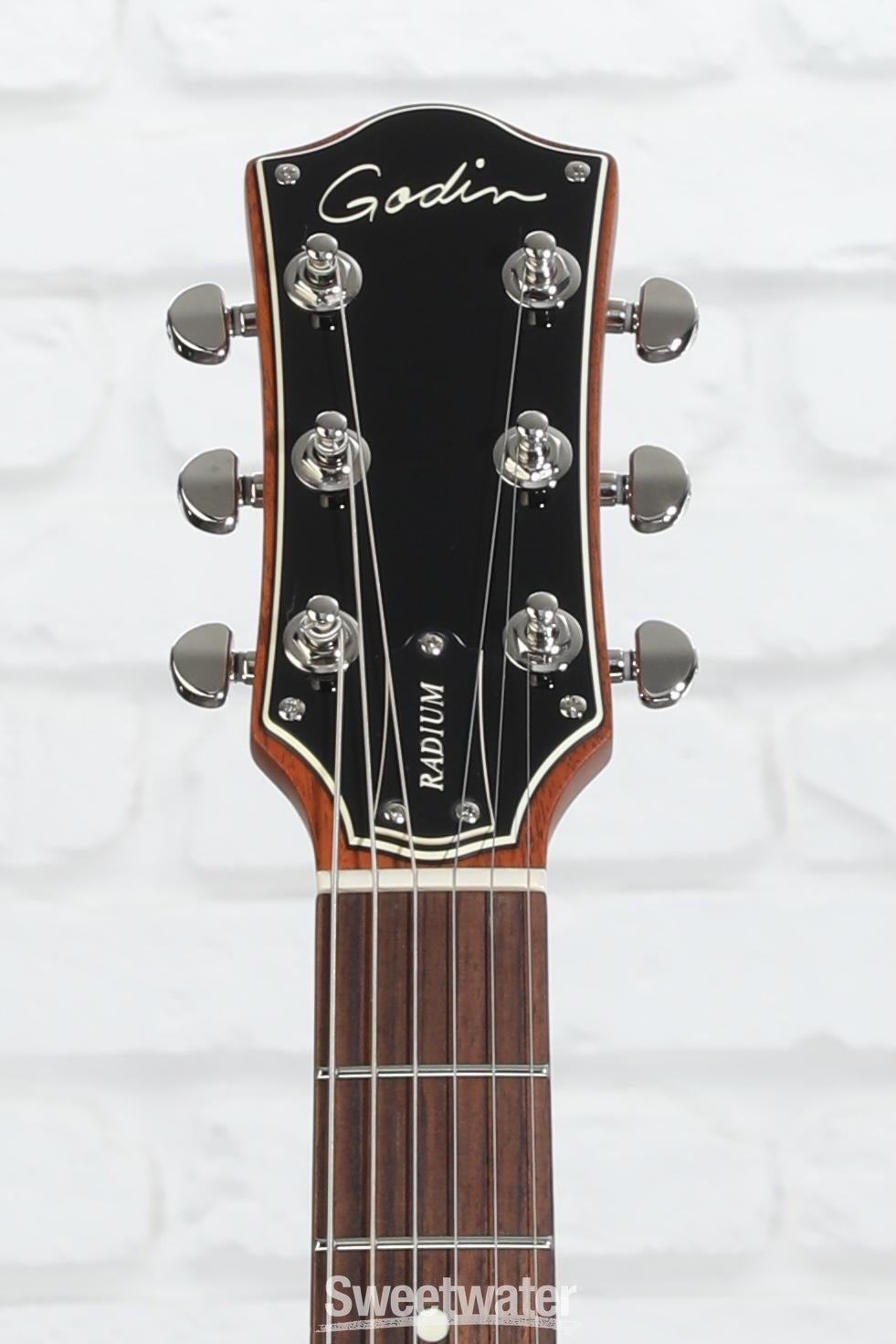 Godin Radium Electric Guitar - Winchester Brown RN | Sweetwater
