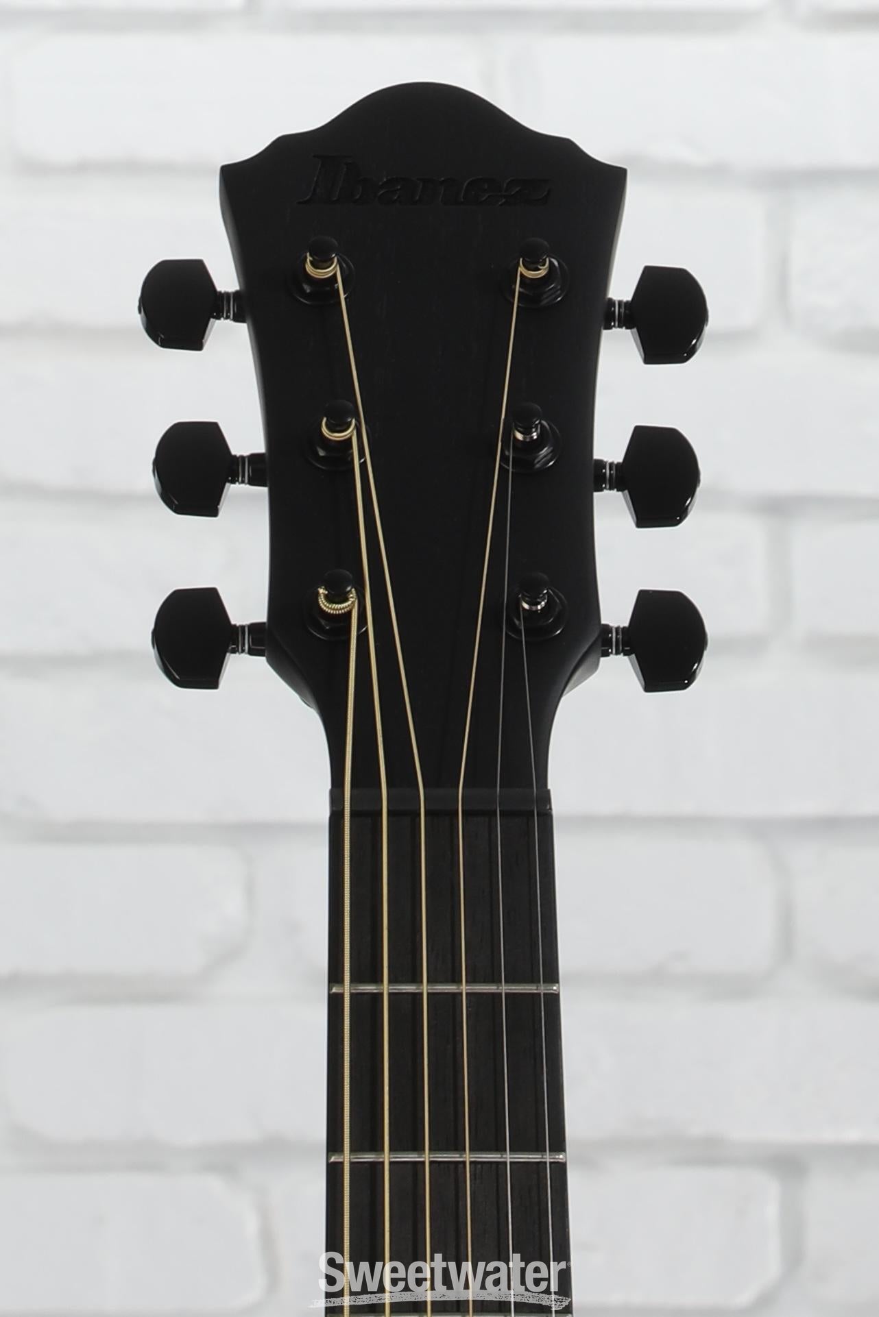 Ibanez AEWC621 Acoustic-electric Guitar - Black Out