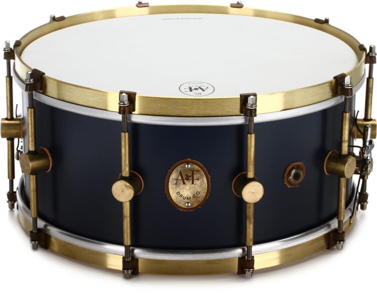 Pearl Philharmonic Concert Snare Drum - Solid Shell Walnut 14x6.5, Rounded  Bearing Edges