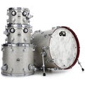Photo of DW Collector's Series Purpleheart FinishPly 4-piece Shell Pack - Broken Glass