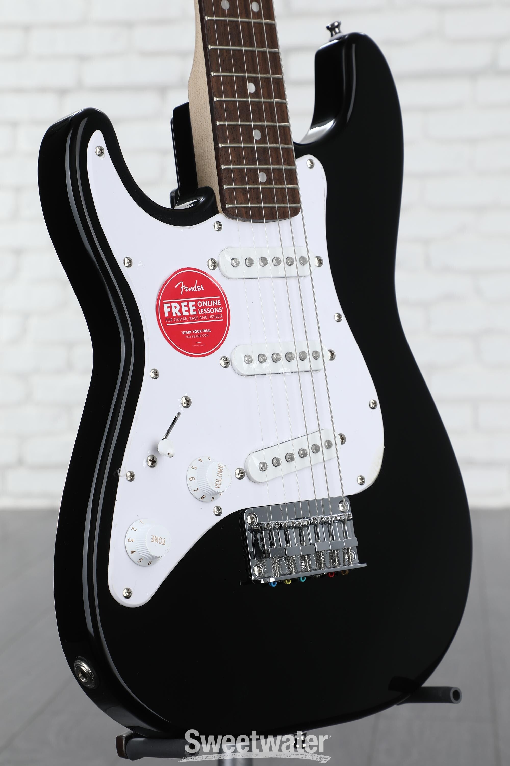Squier Mini Stratocaster Left-handed Electric Guitar - Black