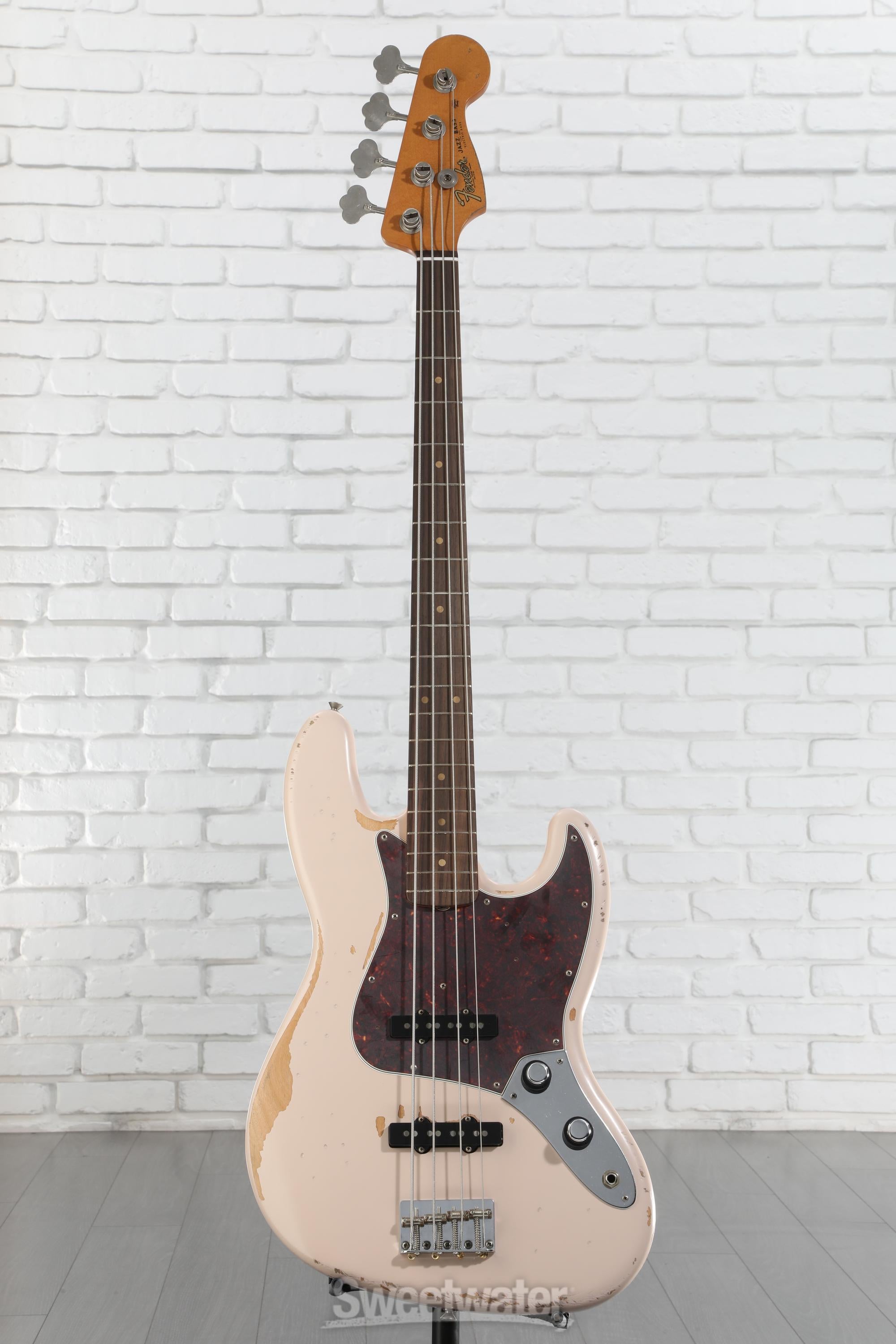 FENDER フェンダー Flea JazzBass Road Worn Fender Flea Road Worn Jazz Bass - Shell Pink
