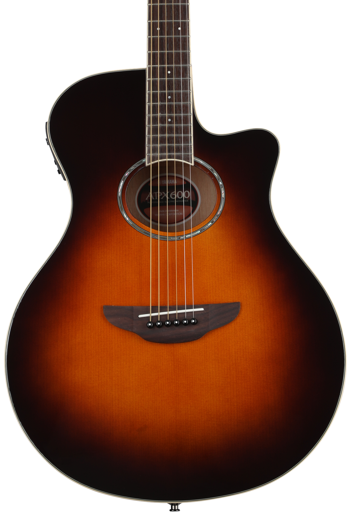 Yamaha APX600 Thinline Cutaway Acoustic-electric Guitar - Old