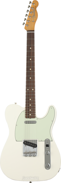 オールラッカー Fender Telecaster 60s Fender Classic '60s Telecaster - Olympic White w/ Pau Ferro