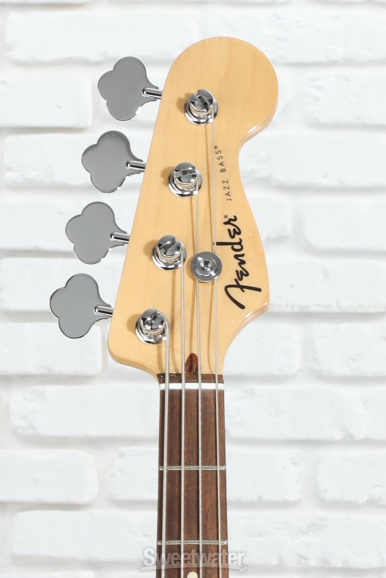 Fender Standard Jazz Bass - Olympic White, Laurel Fingerboard
