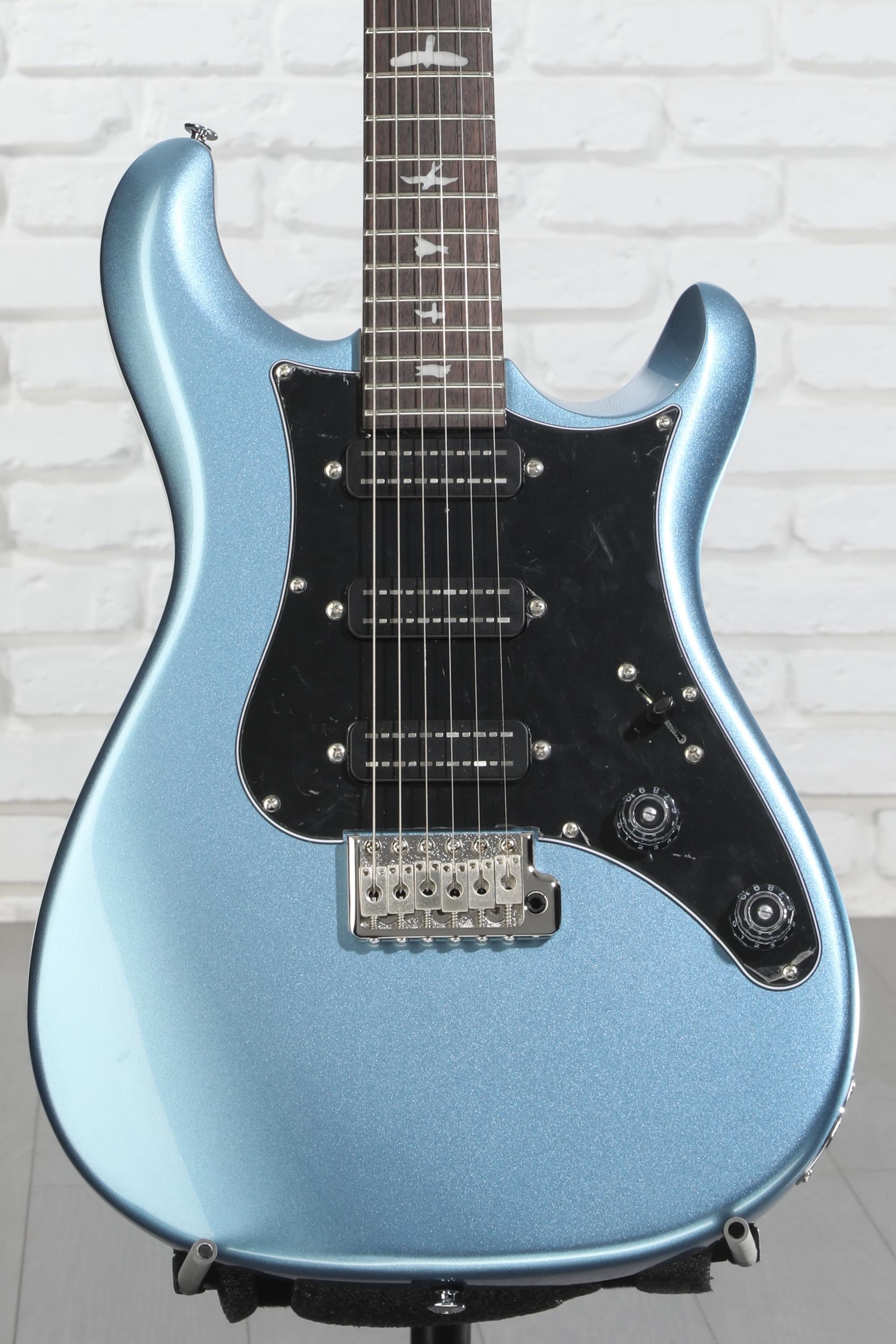 PRS SE NF 3 Electric Guitar - Ice Blue Metallic with Rosewood