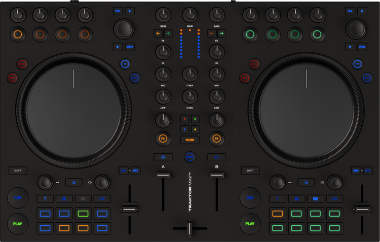 Native Instruments Traktor Kontrol MX2 DJ Controller