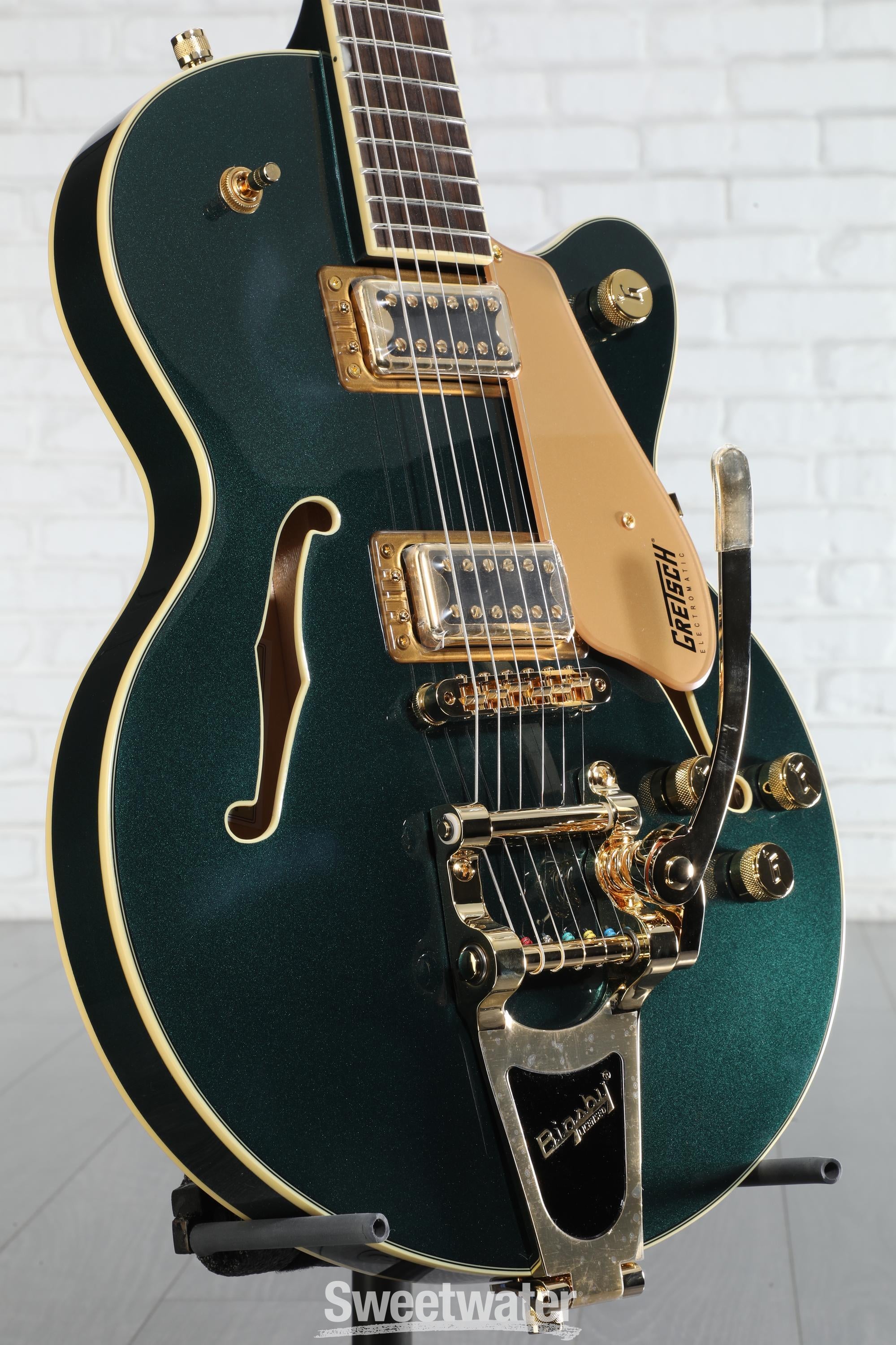 ギター Gretsch G5655TG Bigsby green Gretsch Guitars G5655TG Electromatic Center Block Jr. Bigsby