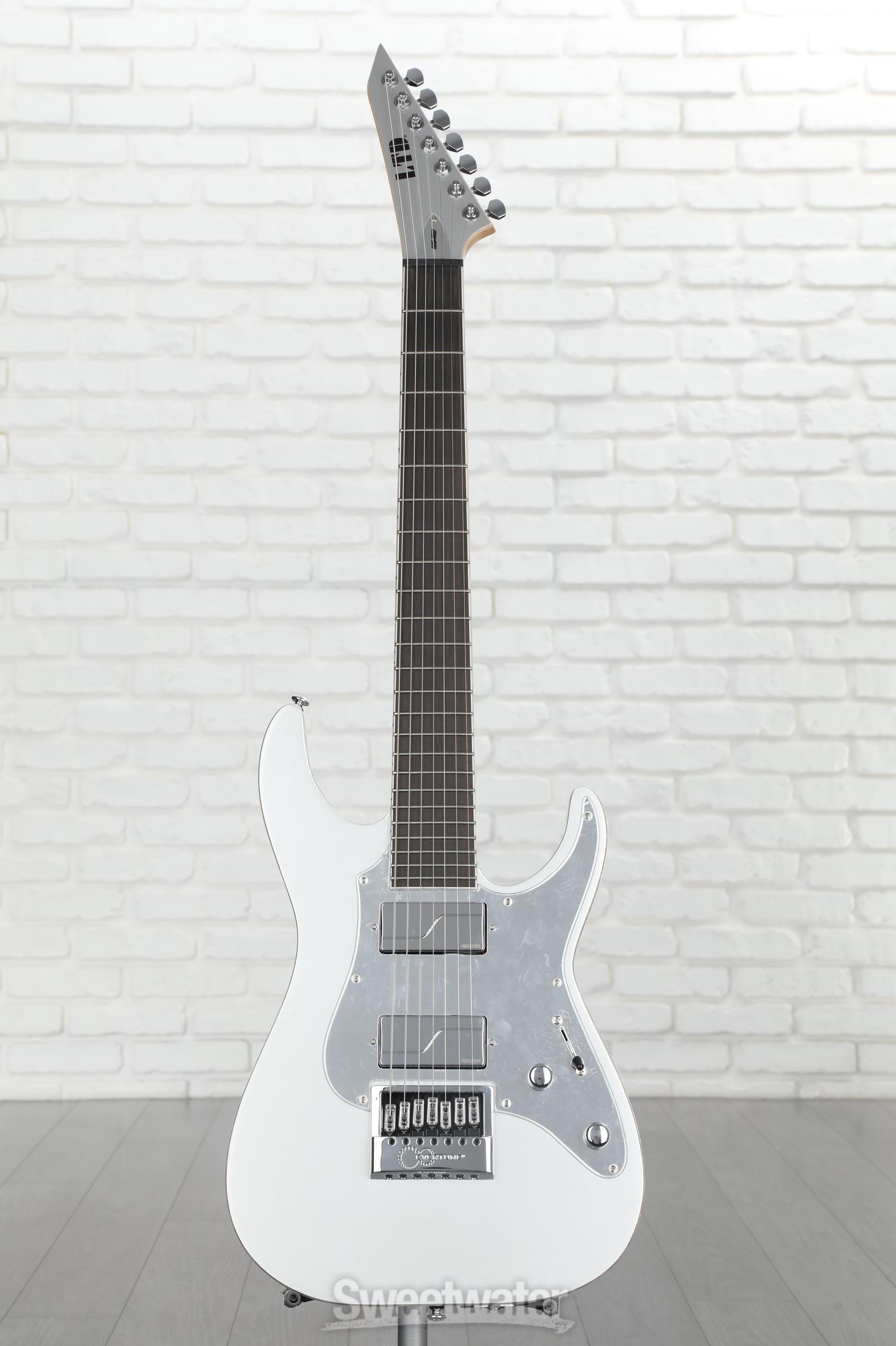 ESP LTD Ken Susi Signature KS M-7 Electric Guitar - Metallic Silver |  Sweetwater