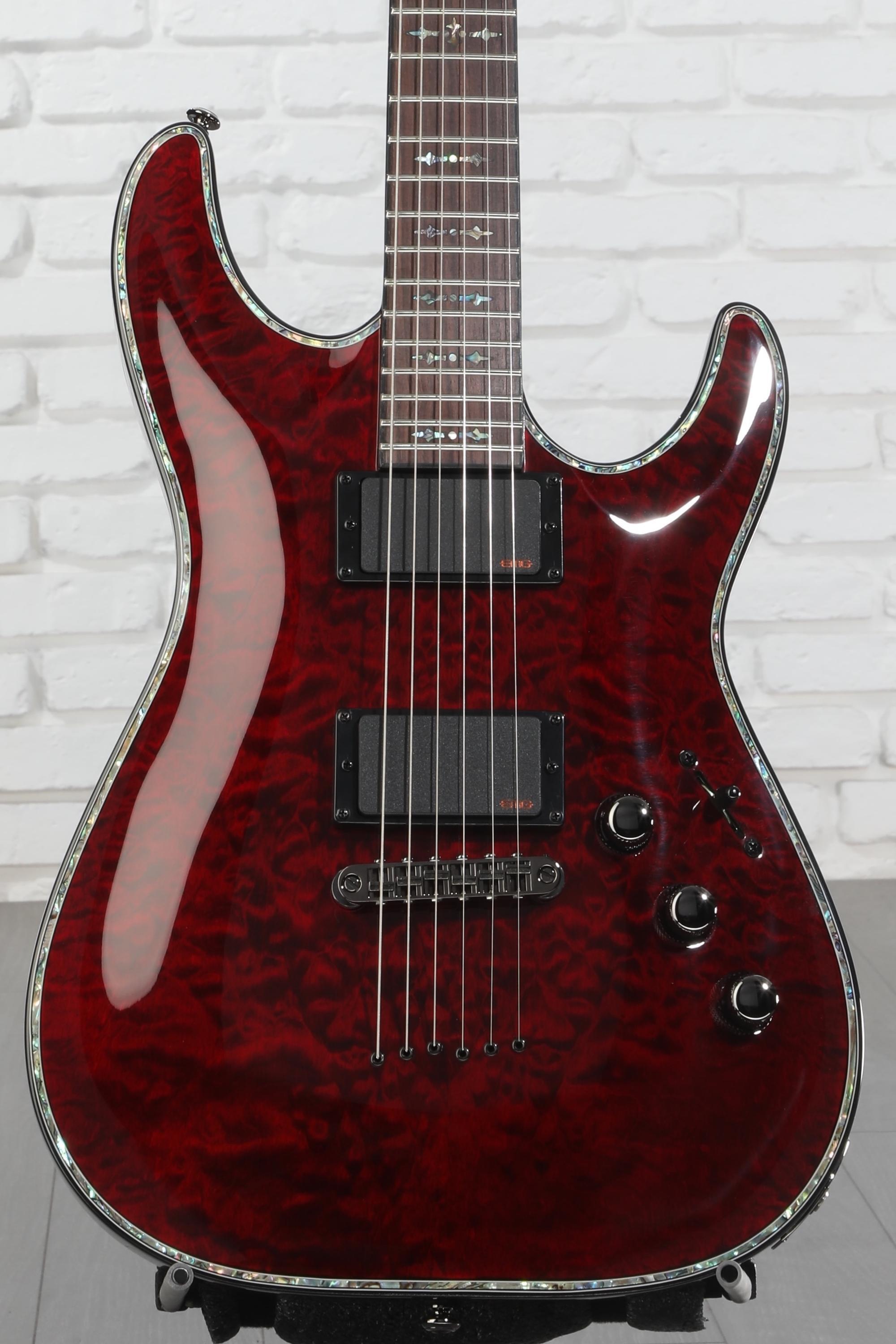 Schecter Hellraiser C-1 Electric Guitar - Black Cherry | Sweetwater