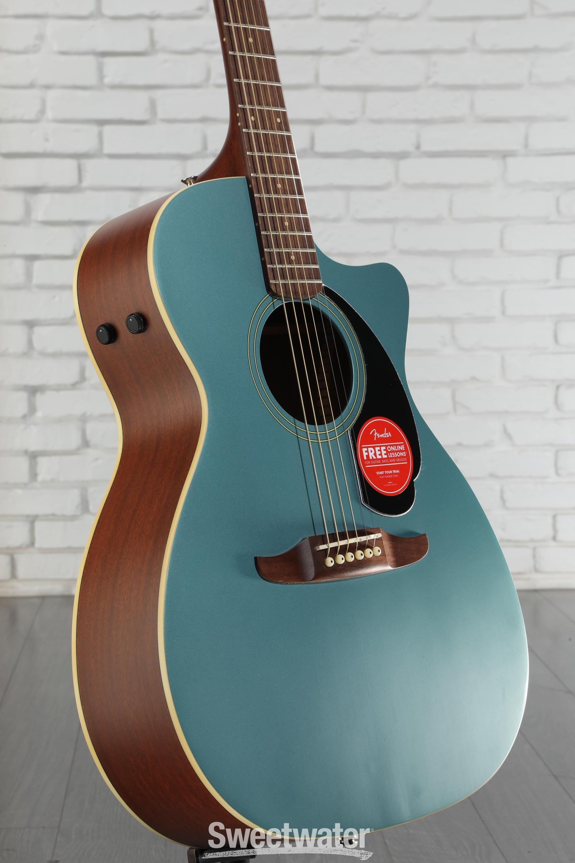Fender Newporter Player Acoustic-electric Guitar - Tidepool