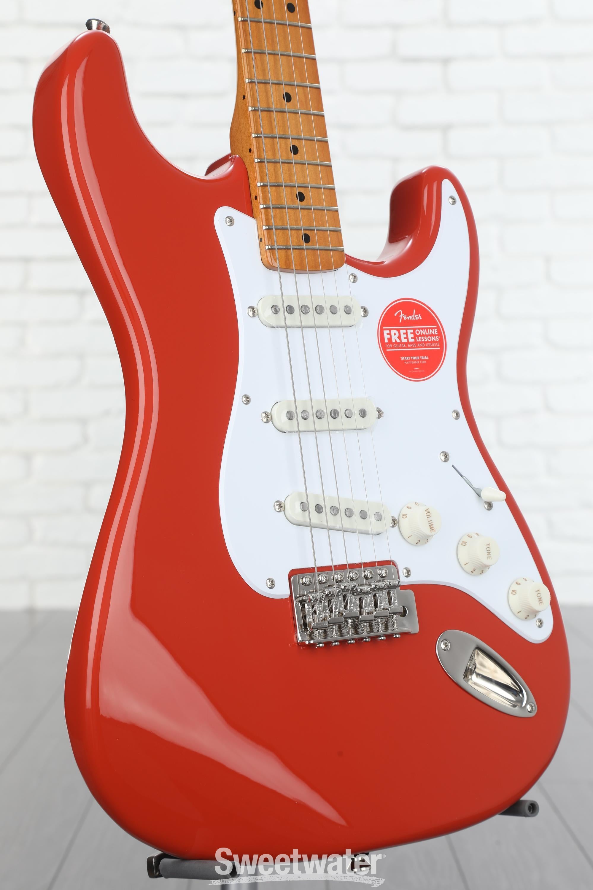 2022新入荷 by Squier Fender 50s Vibe Classic エレキギター