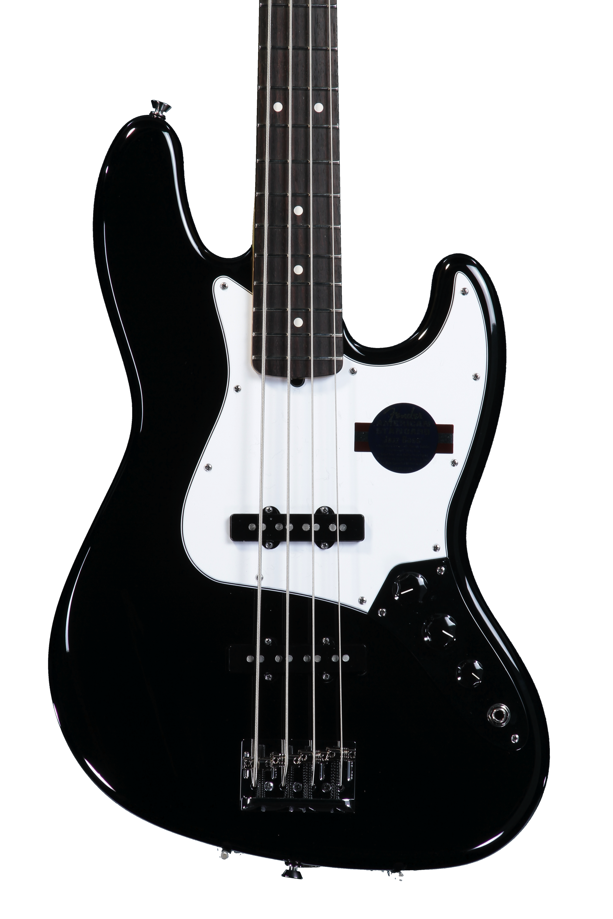 Fender American Standard Jazz Bass - Black, Rosewood