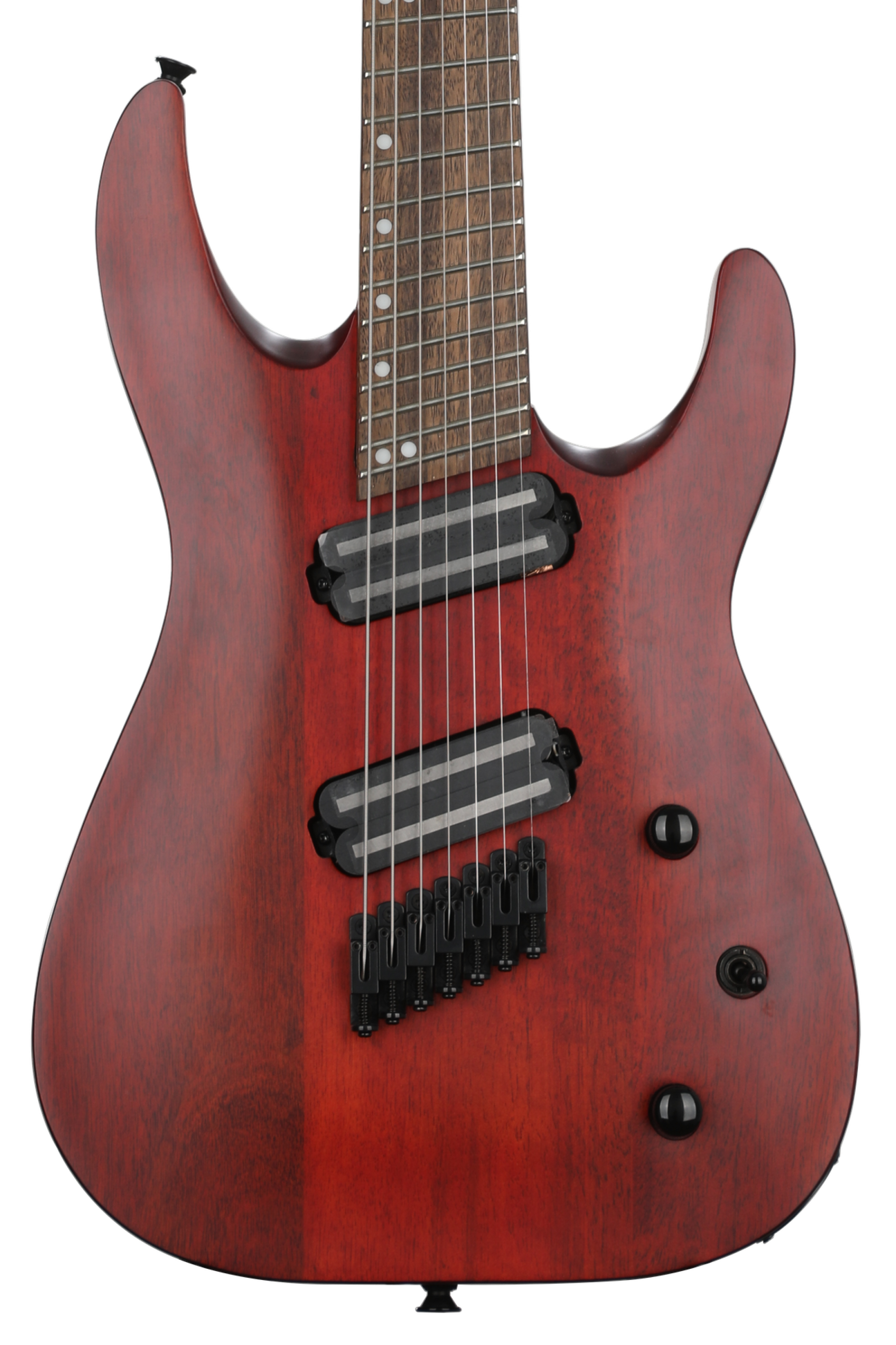 Jackson X Series Dinky DKAF7 Multi-scale - Stained Mahogany