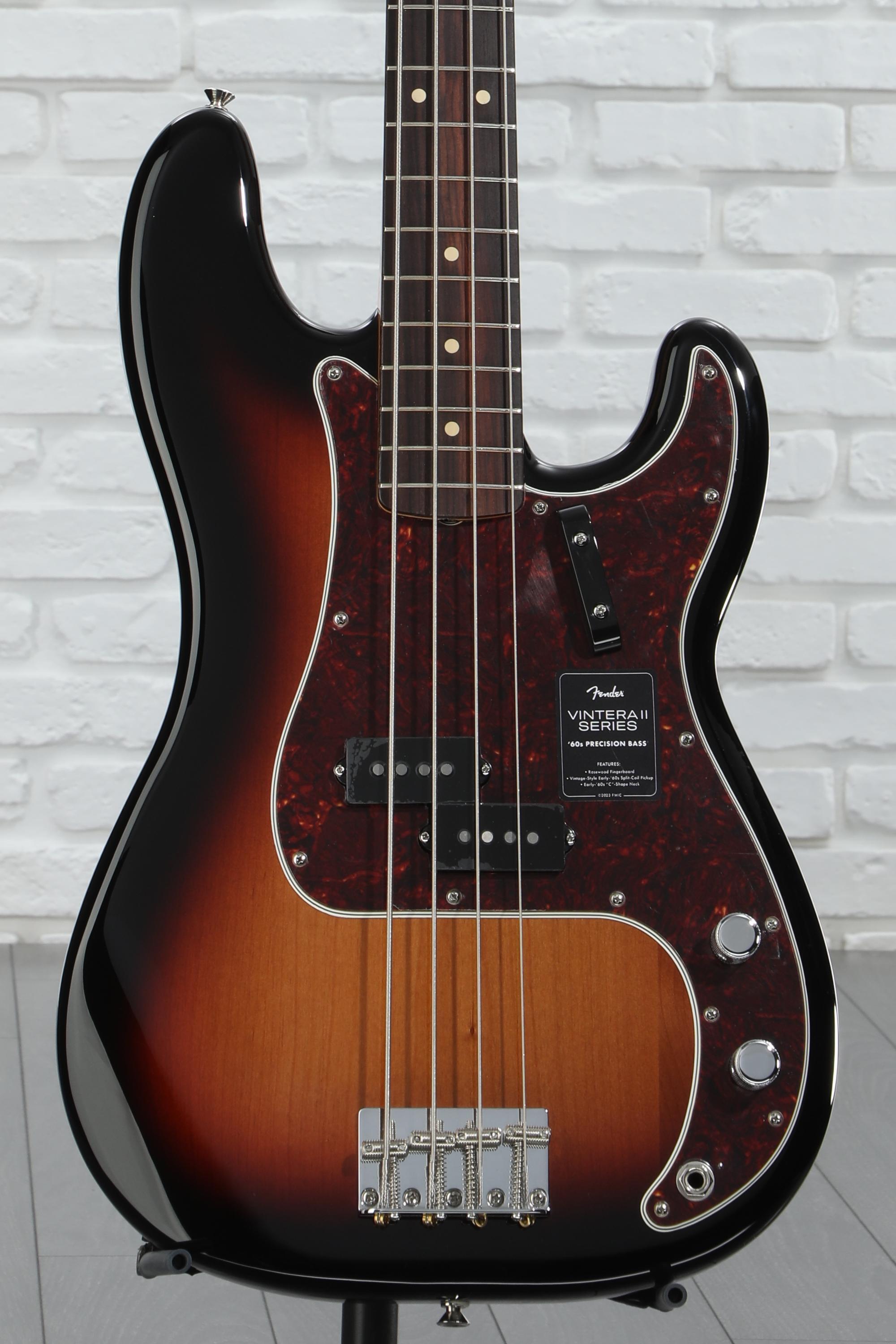 Fender Vintera II '60s Precision Bass - 3-color Sunburst | Sweetwater