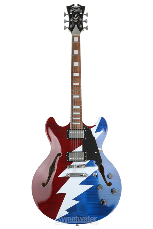 美品 D'Angelico Premier DC Fiesta Red D'Angelico Premier Grateful Dead DC 