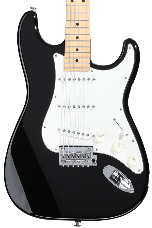 Suhr Classic S SSS Electric Guitar - Black with Maple