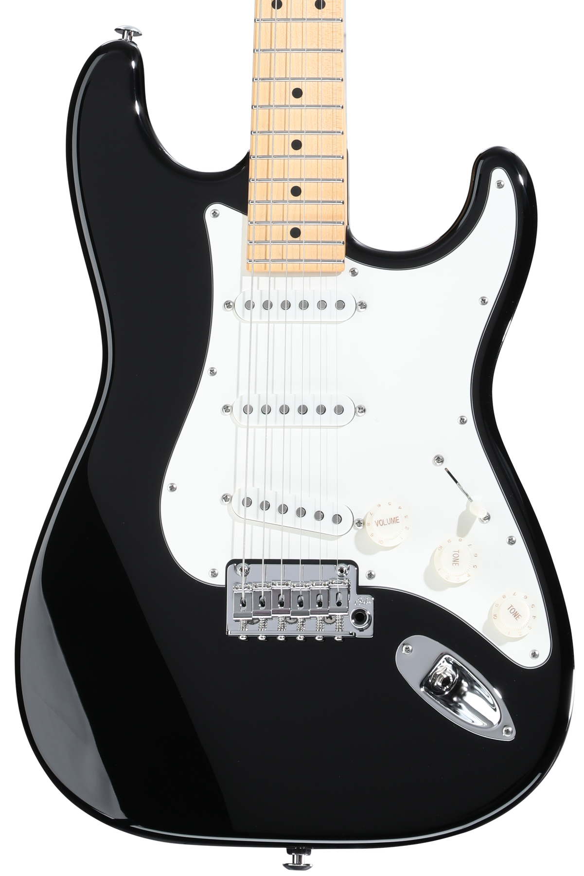Suhr Classic S SSS Electric Guitar - Black with Maple Fingerboard