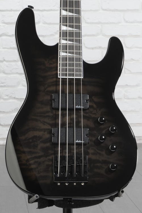 Jackson Concert Bass JS3Q - Transparent Black