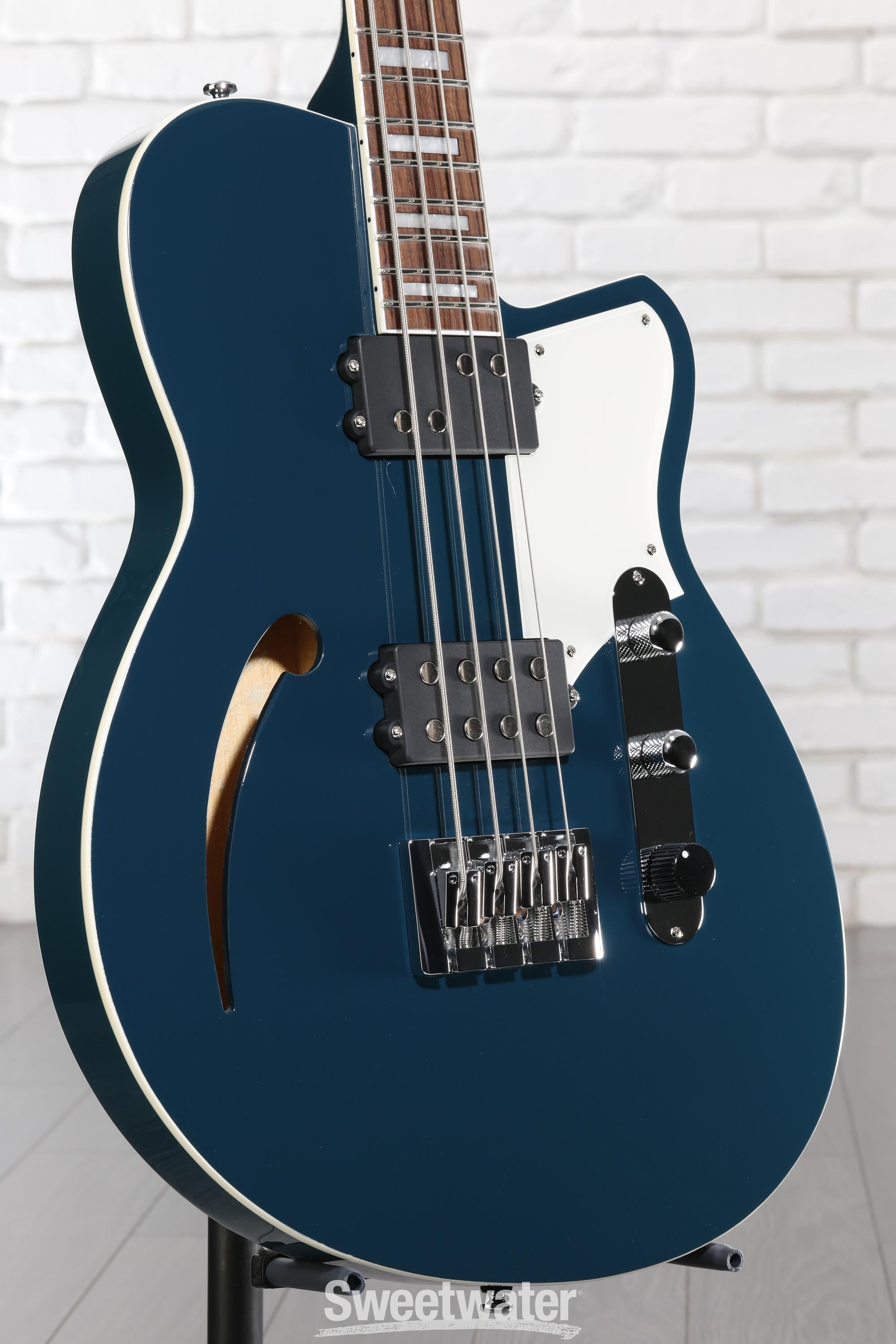 Photo of Reverend Dub King Electric Bass Guitar - High Tide Blue