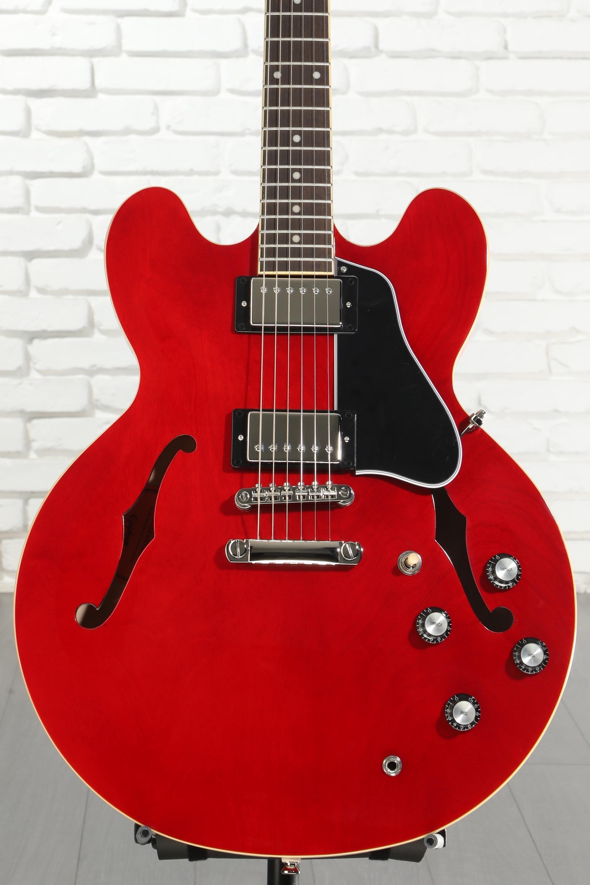 Epiphone ES-335 Semi-hollowbody Electric Guitar - Cherry | Sweetwater