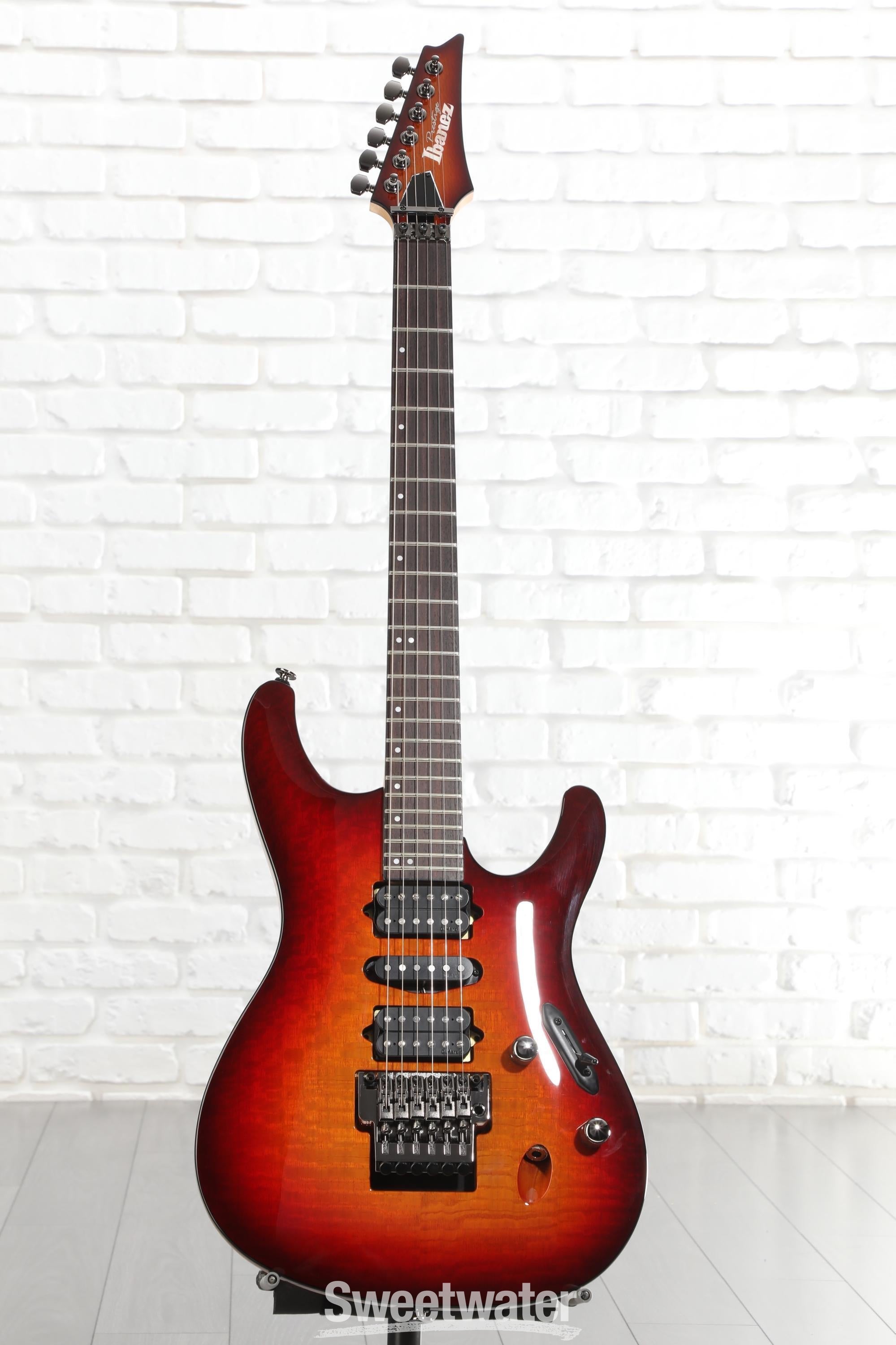 Ibanez Prestige S6670SK Electric Guitar - Sunset Burst | Sweetwater