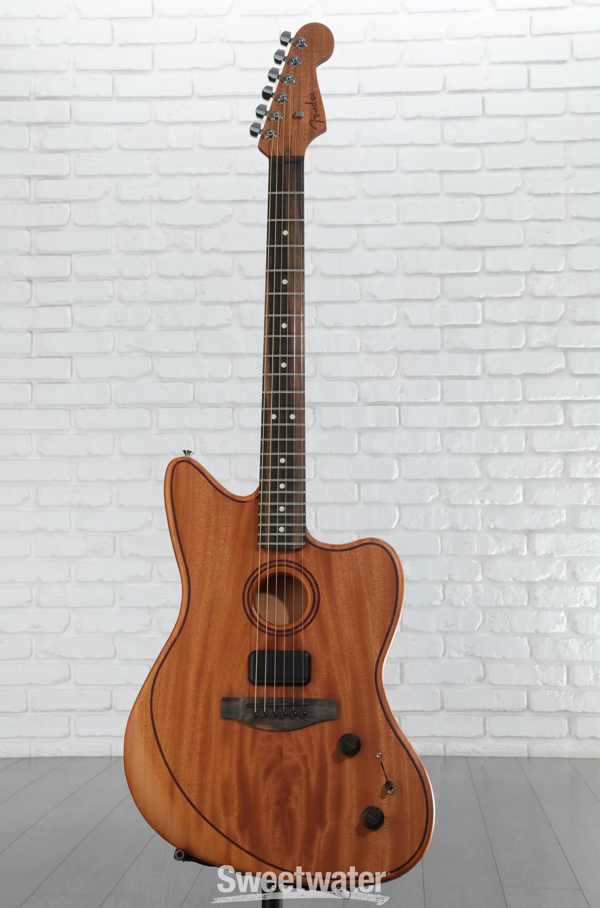 ギター Fender AMERICAN ACOUSTASONIC JAZZMASTER Amazon.com: Fender American Acoustasonic Jazzmaster Acoustic