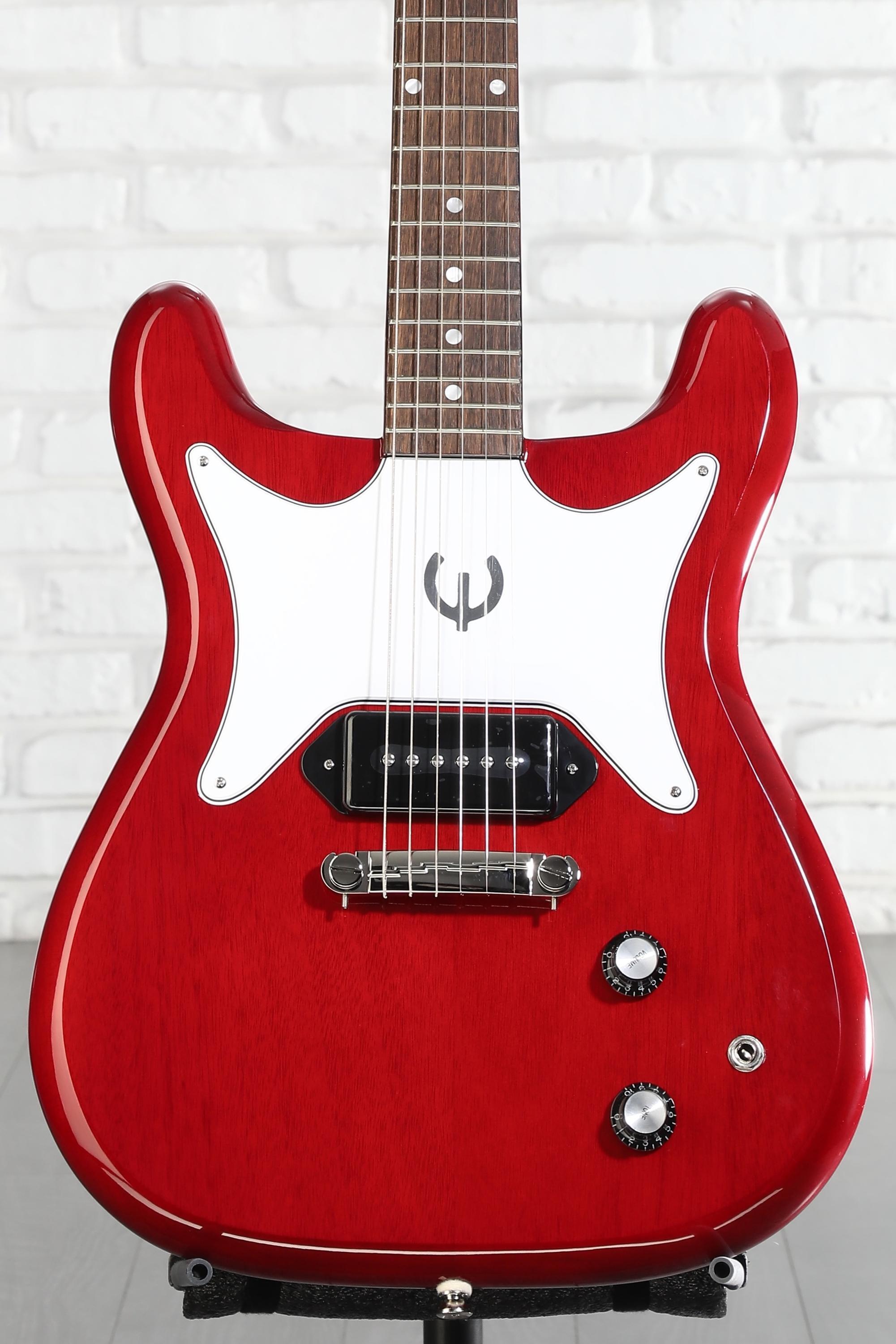 Epiphone Coronet Electric Guitar - Cherry Reviews | Sweetwater