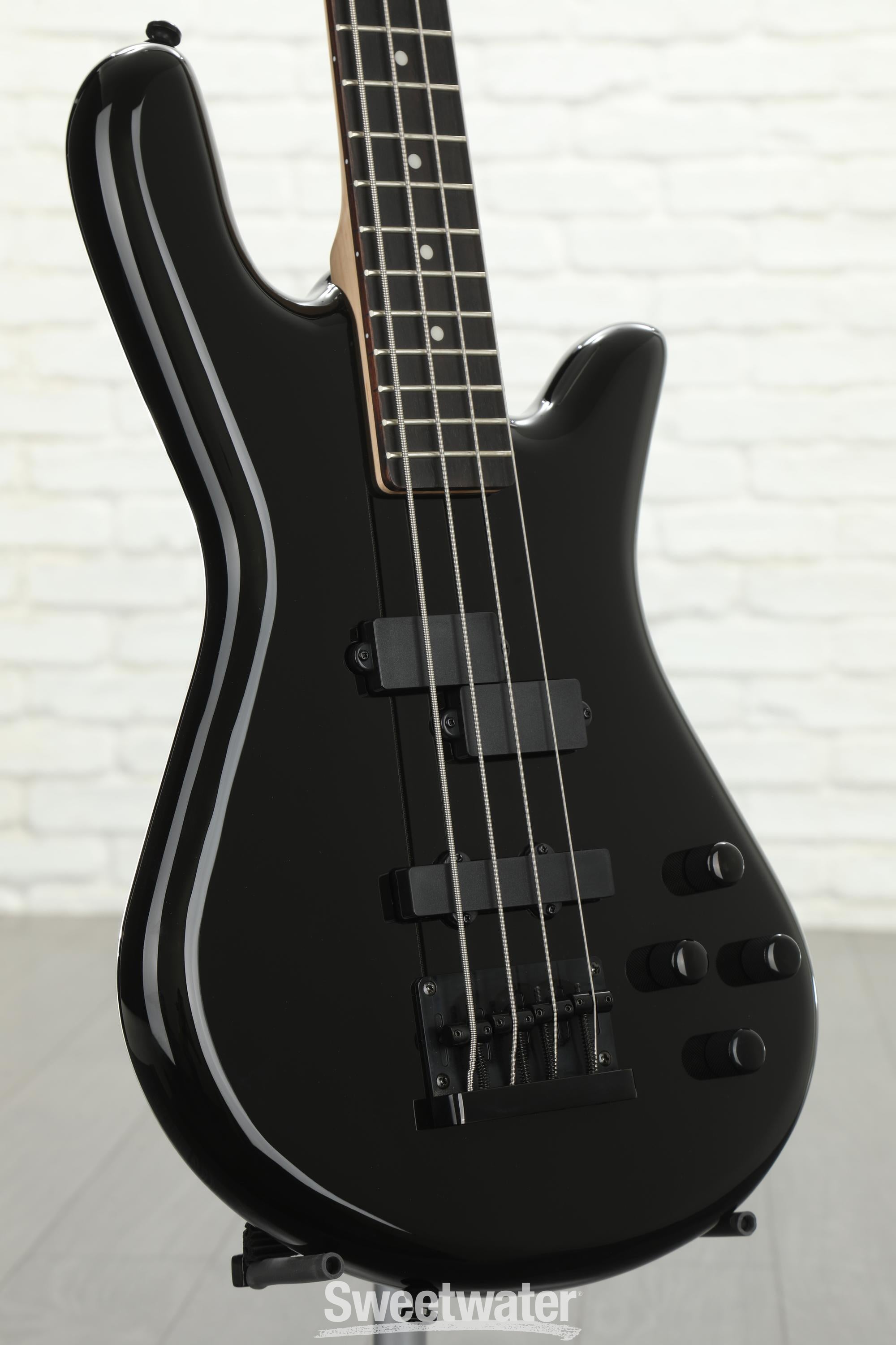 Spector Performer 4 Bass Guitar - Solid Black Gloss | Sweetwater