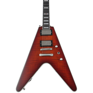 Epiphone Flying V Prophecy Left-handed Electric Guitar - Aged Jet Epiphone Flying V Prophecy Left-handed Electric Guitar - Aged Jet