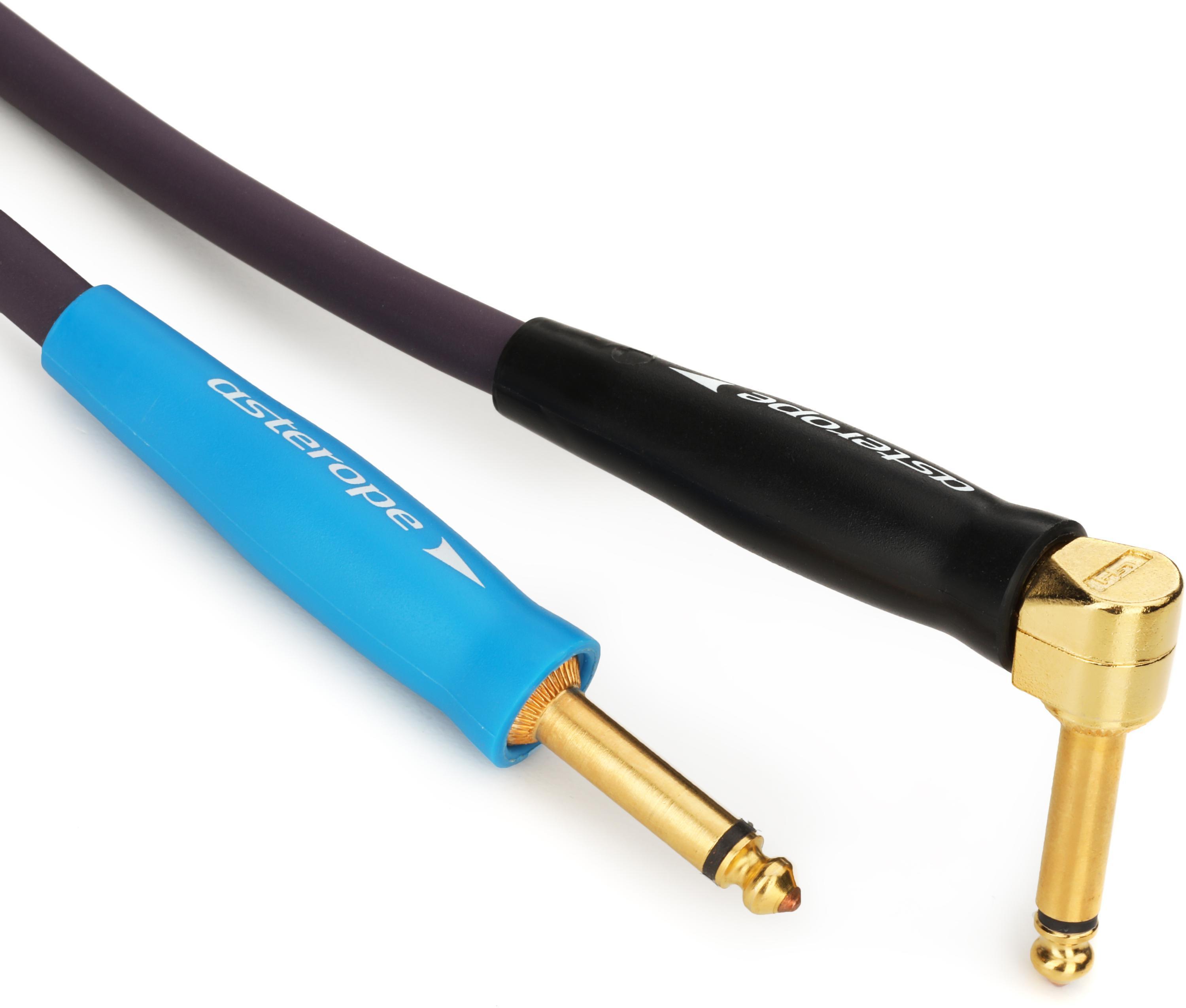 Asterope Pro Studio Series I → I / 10ft（3M） Asterope AST-P10-RSG Pro Studio Series Straight to Right Angle