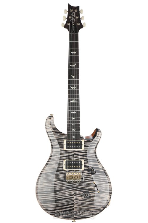 PRS Custom 24 10-Top Electric Guitar - Charcoal | Sweetwater