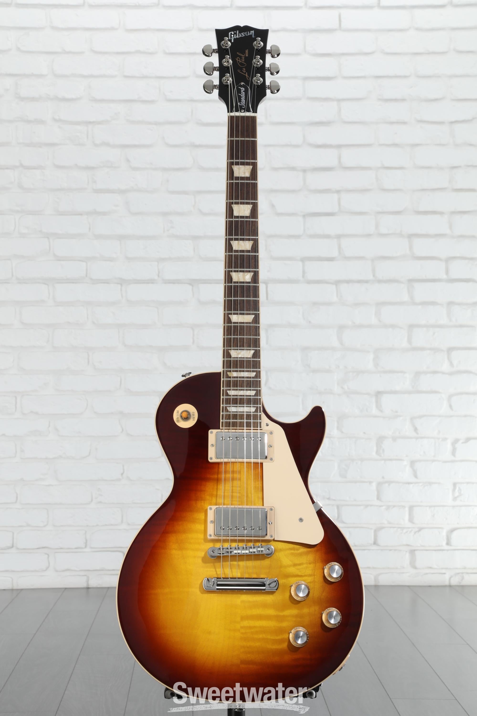 ギター gibson les paul standard 60s iced tea Gibson Les Paul Standard '60s Figured Top Electric Guitar