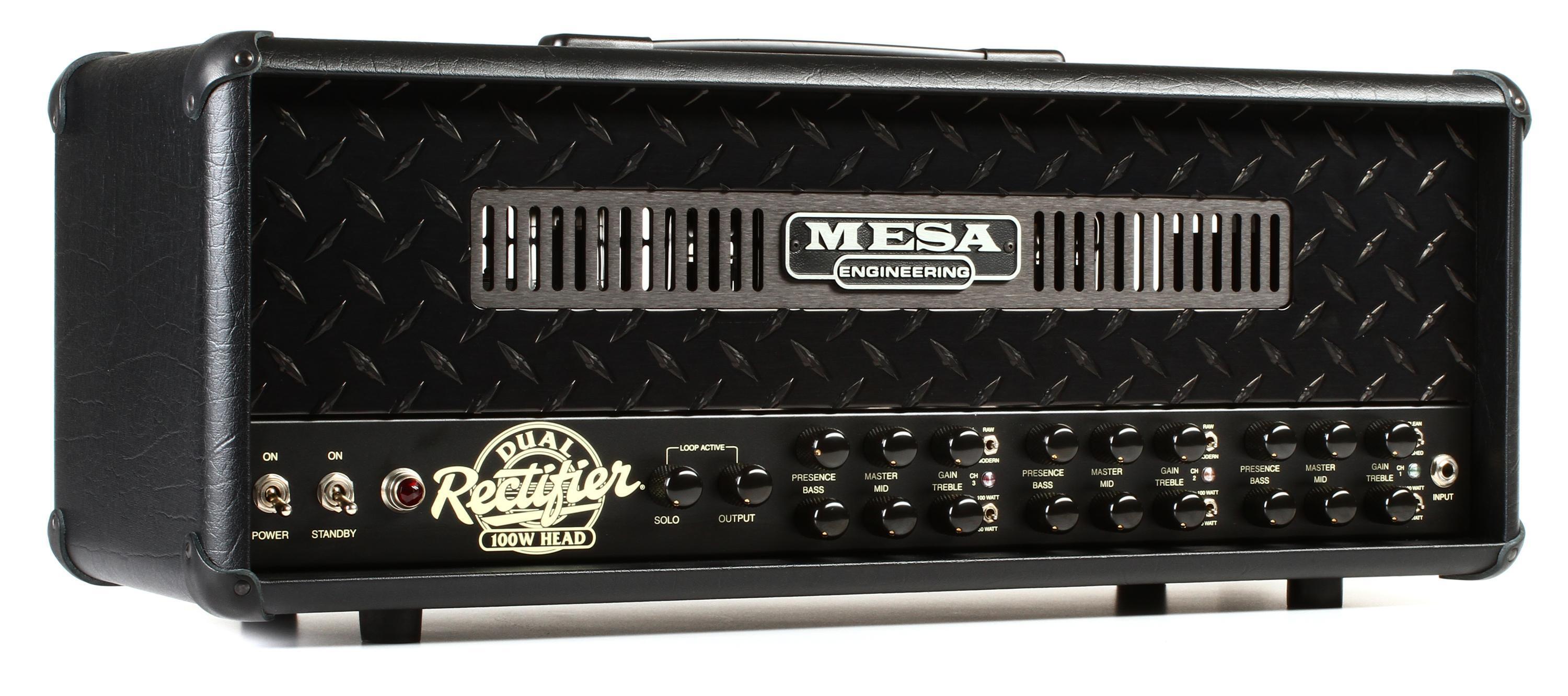 Mesa/Boogie Dual Rectifier 100-watt Tube Head - Blackout Special ...