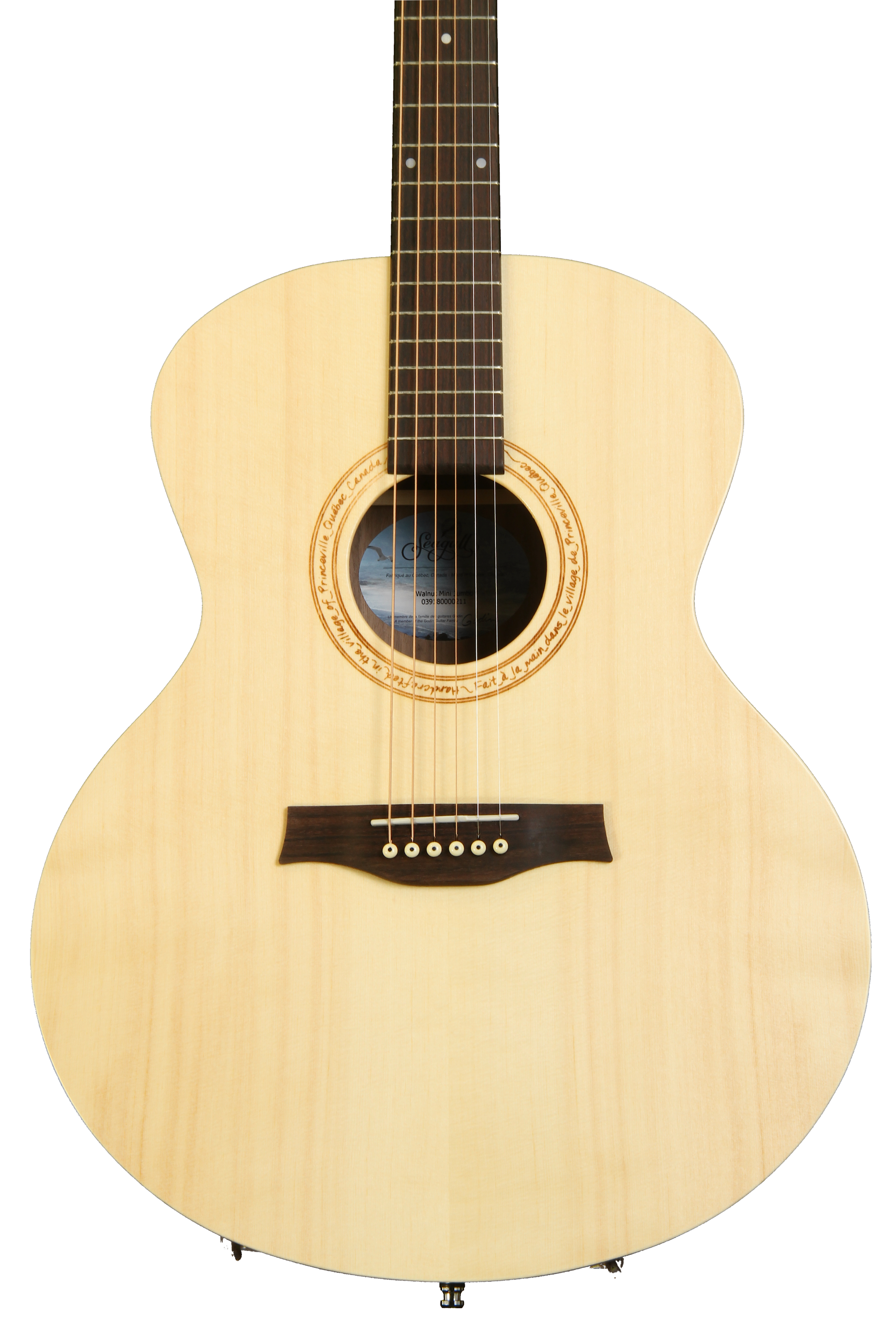 Seagull Guitars Excursion Walnut Mini Jumbo SG - Natural | Sweetwater