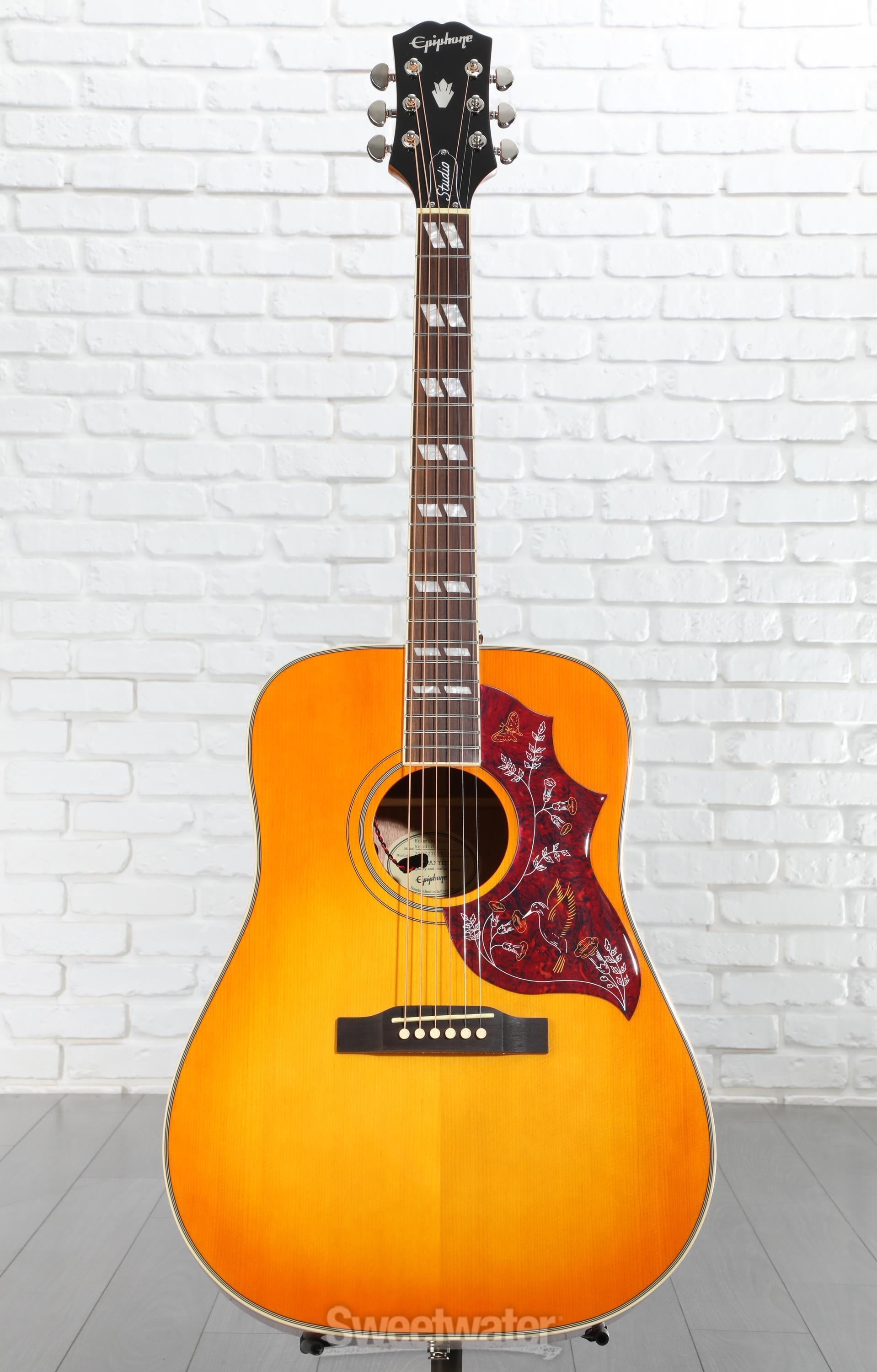 Epiphone Hummingbird Studio★美品送料無料★2nd品 Epiphone Hummingbird Studio Acoustic-electric Guitar - Heritage