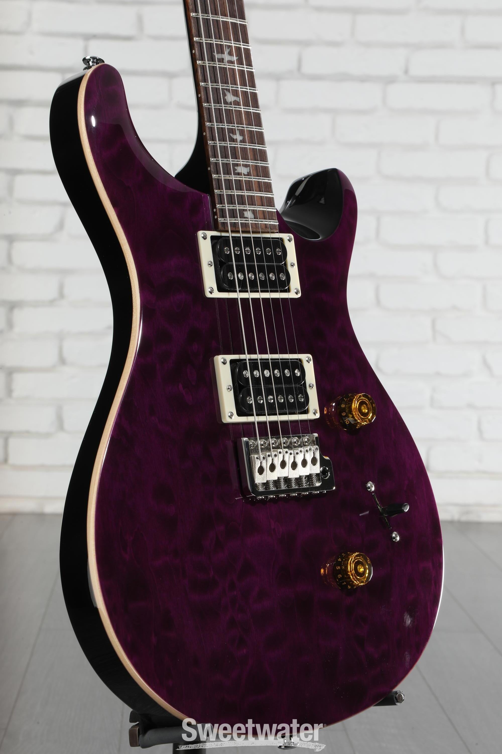 PRS SE Custom 24 Electric Guitar - Amethyst, Sweetwater