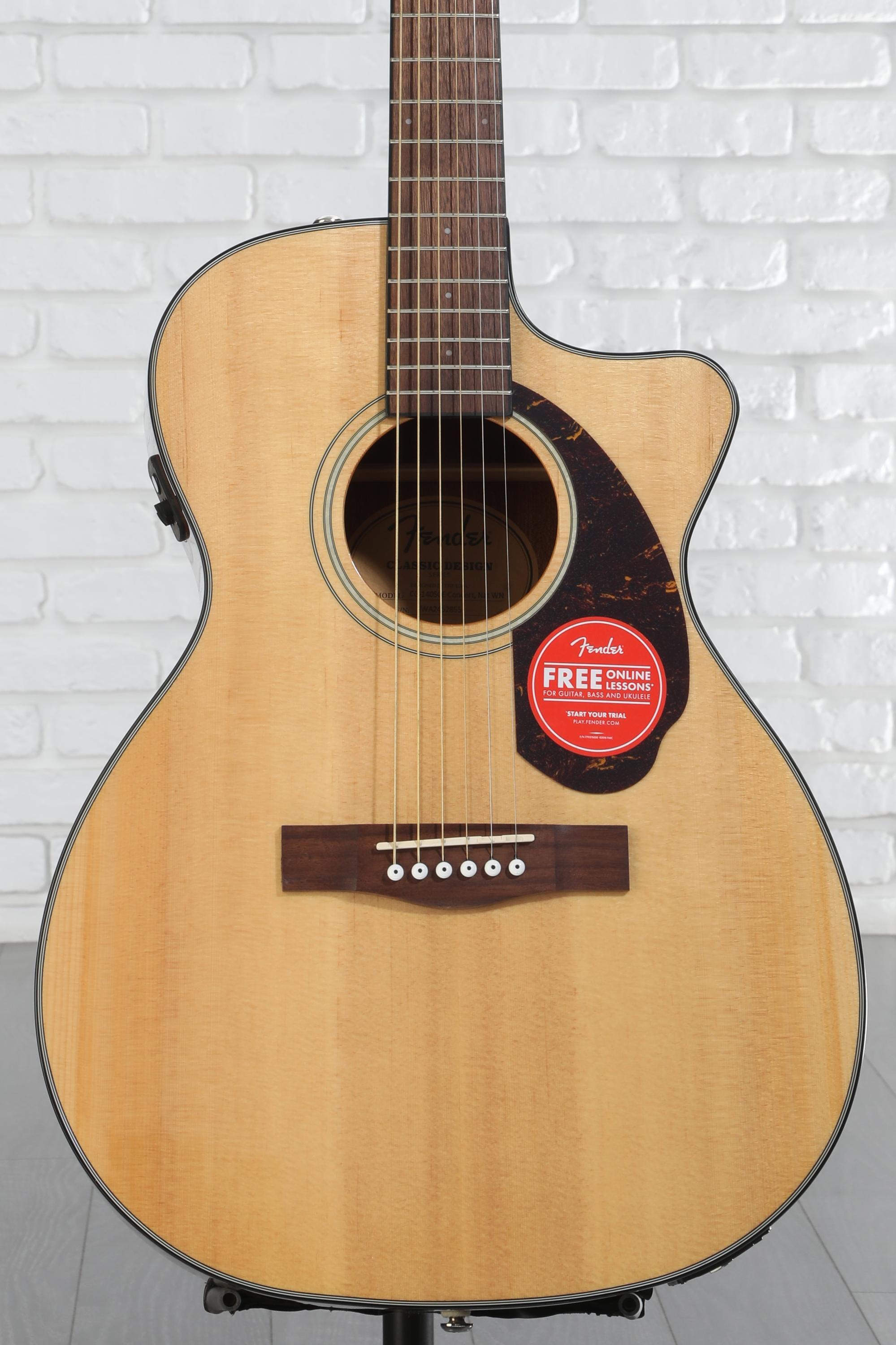 Fender CC-140SCE - Natural | Sweetwater