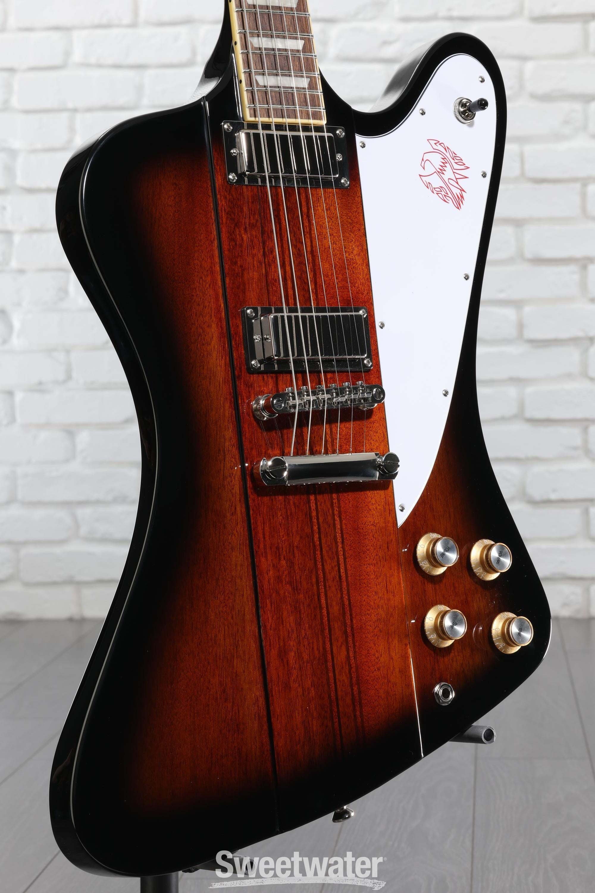 ✨レア中古✨Epiphone Firebird Vintage Sunburst Epiphone Firebird Electric Guitar - Vintage Sunburst | Sweetwater