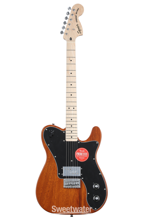 Squier Paranormal Esquire Deluxe Solidbody Electric Guitar - Mocha |  Sweetwater