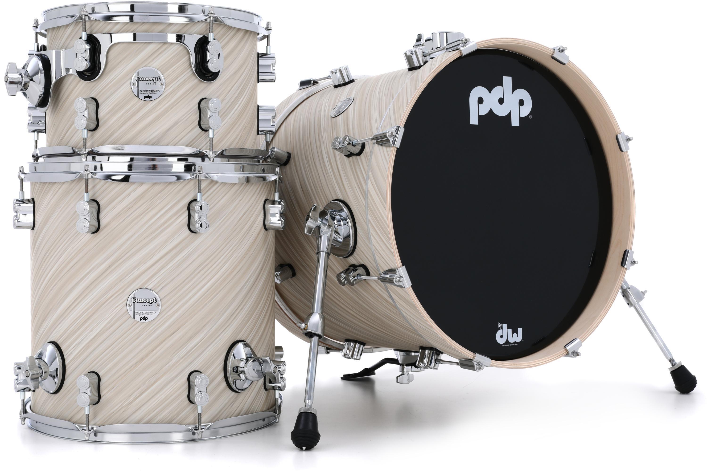 PDP Concept Maple 5-piece Shell Pack - Twisted Ivory | Sweetwater