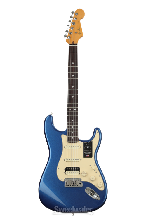 美品！Fender American Ultra HSS コブラブルー Fender American Ultra Stratocaster HSS - Cobra Blue with