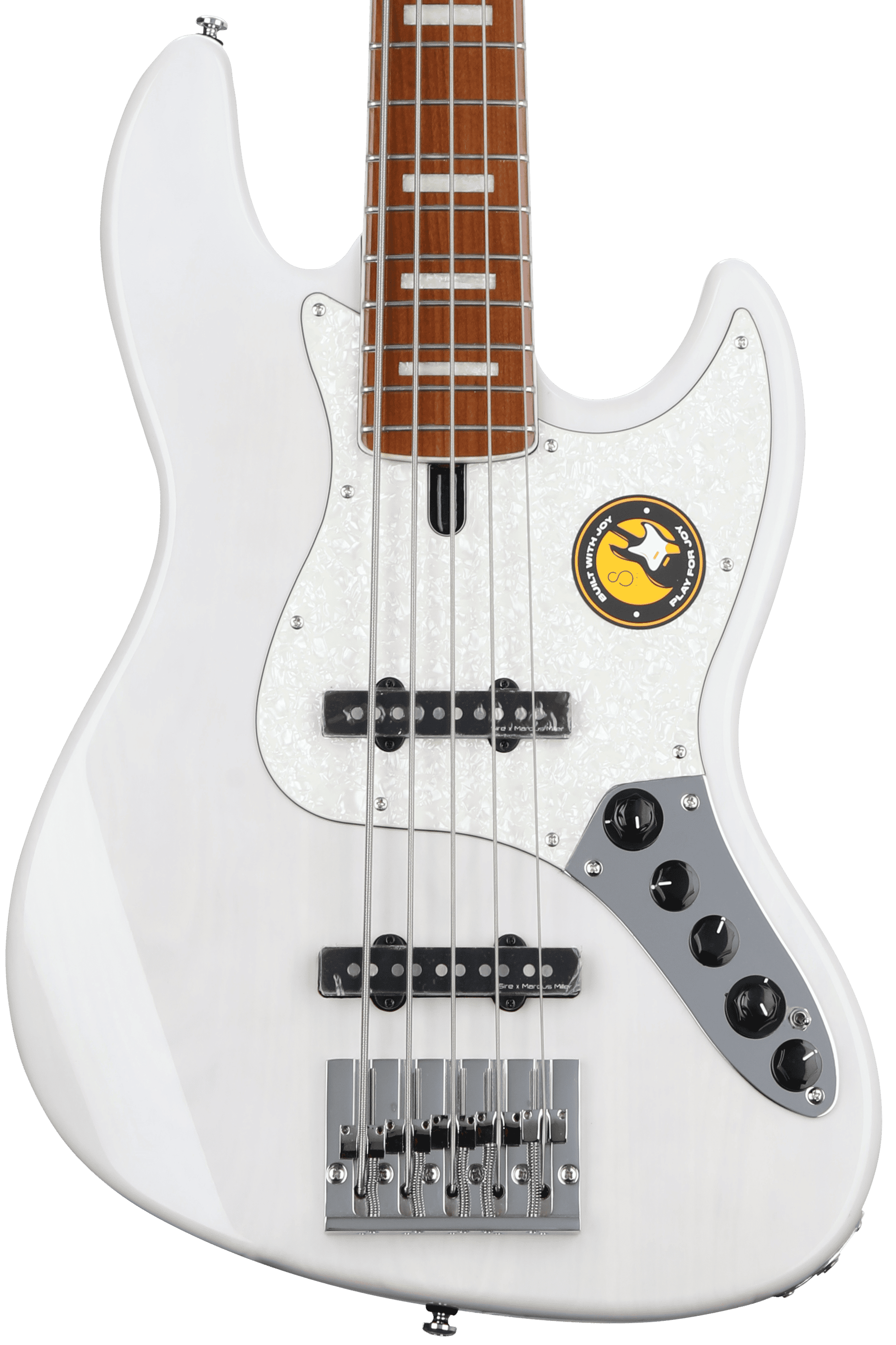 Sire Marcus Miller V8 5-string Electric Bass - White Blonde Sire Marcus Miller V8 5-string Electric Bass - White Blonde