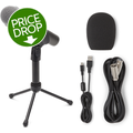 Photo of Samson Q2U Recording and Podcasting Pack USB/XLR Dynamic Microphone with Accessories